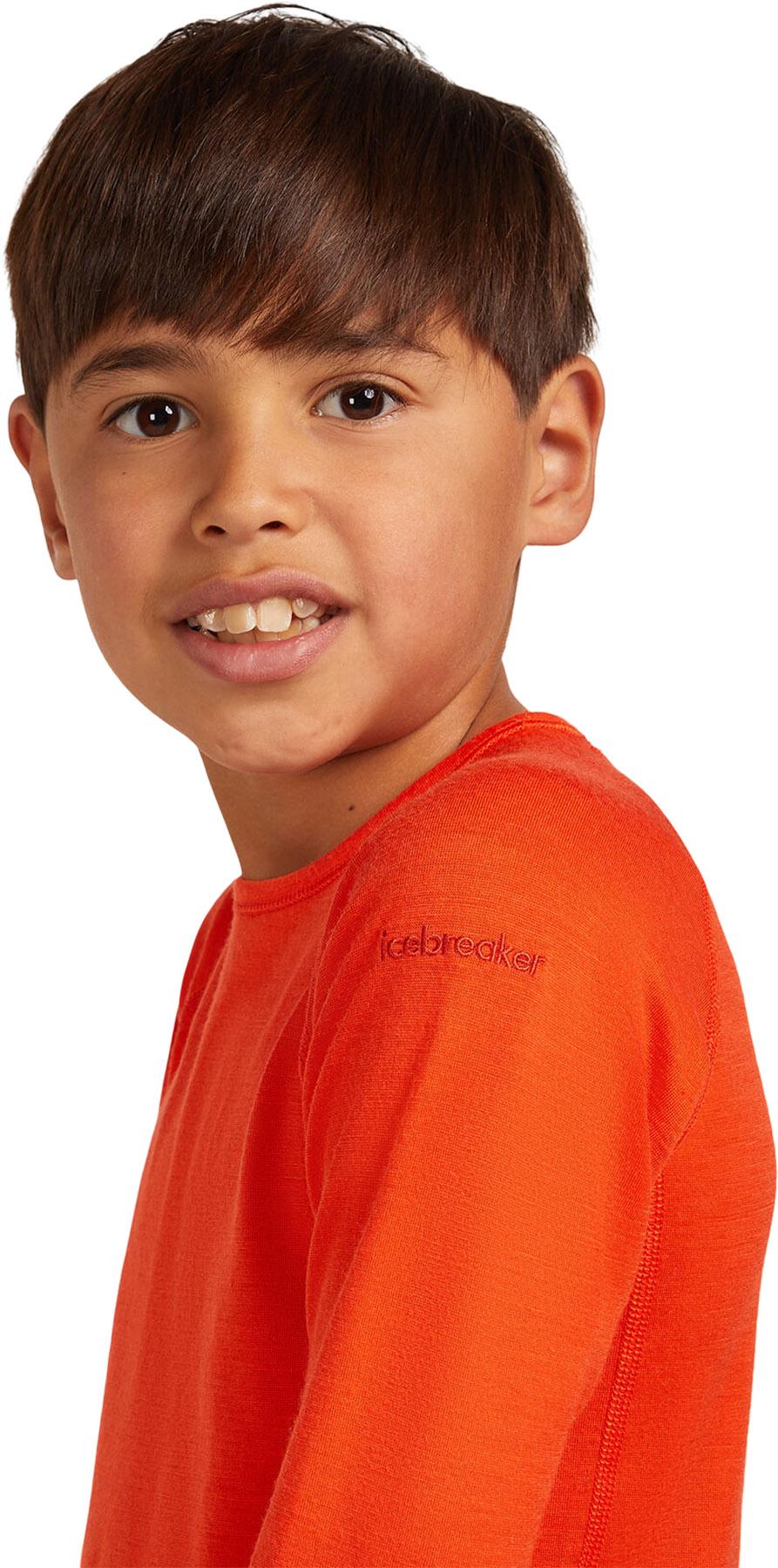 Product gallery image number 2 for product 200 Oasis Merino Long Sleeve Crewe Thermal Top - Kids