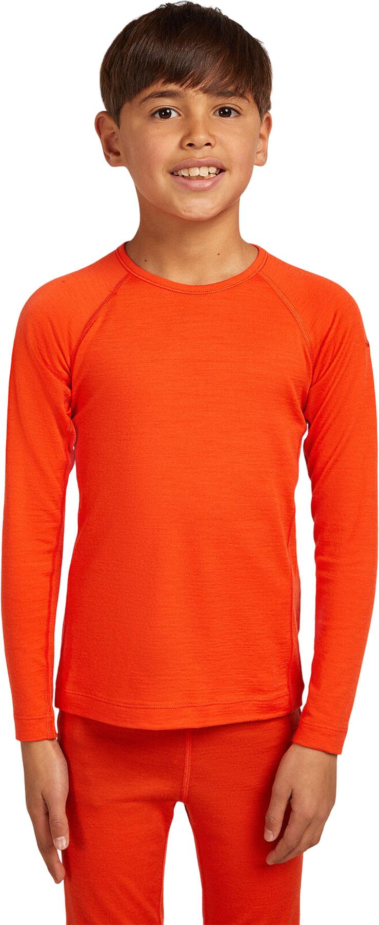 Product image for 200 Oasis Merino Long Sleeve Crewe Thermal Top - Kids