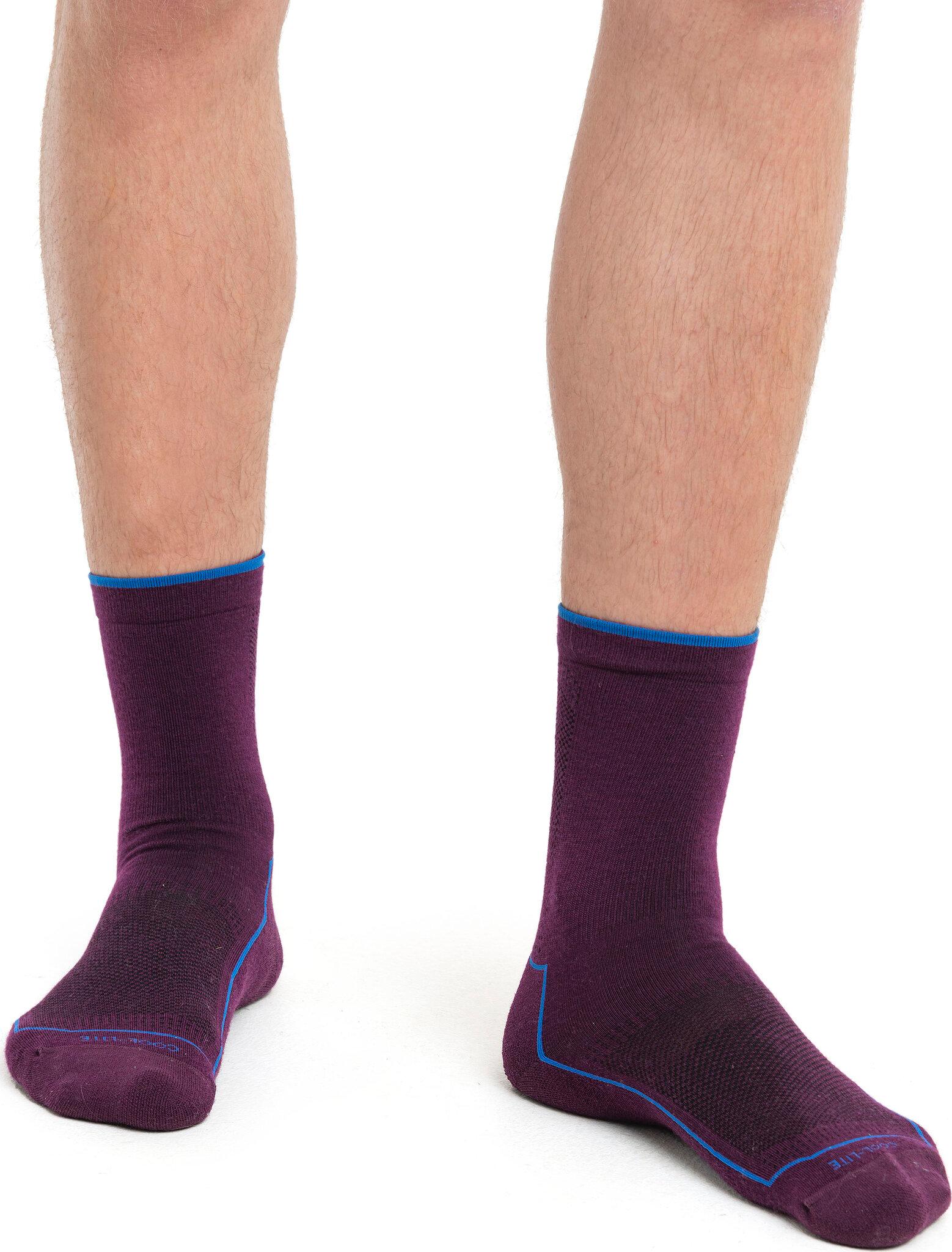Product gallery image number 3 for product Merino Blend Hike Cool-Lite 3Q Crew Socks - Men's