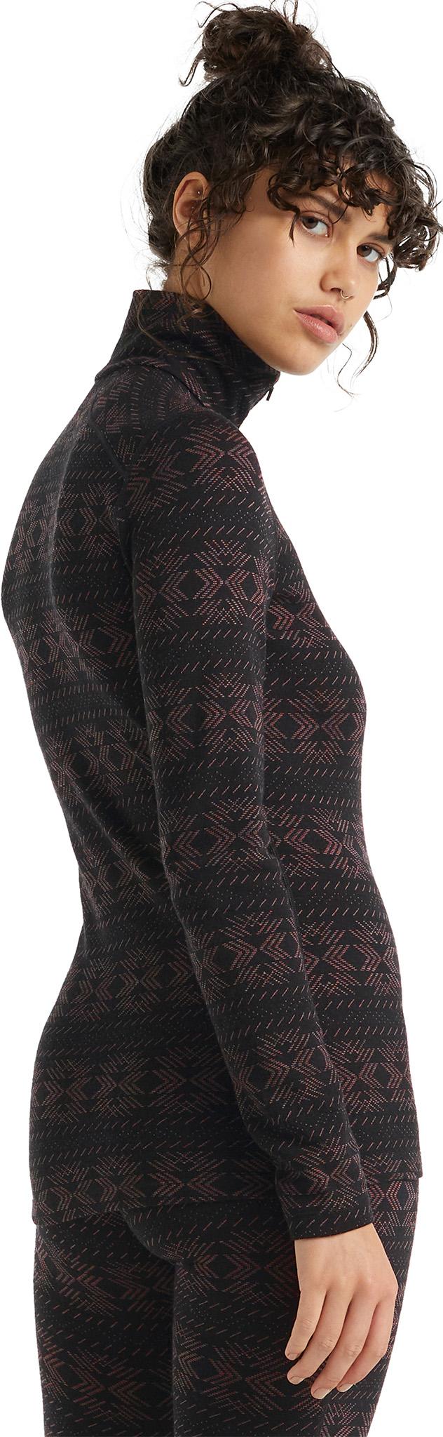 Product gallery image number 3 for product 250 Vertex Crystalline LS Half Zip Base Layer - Women's