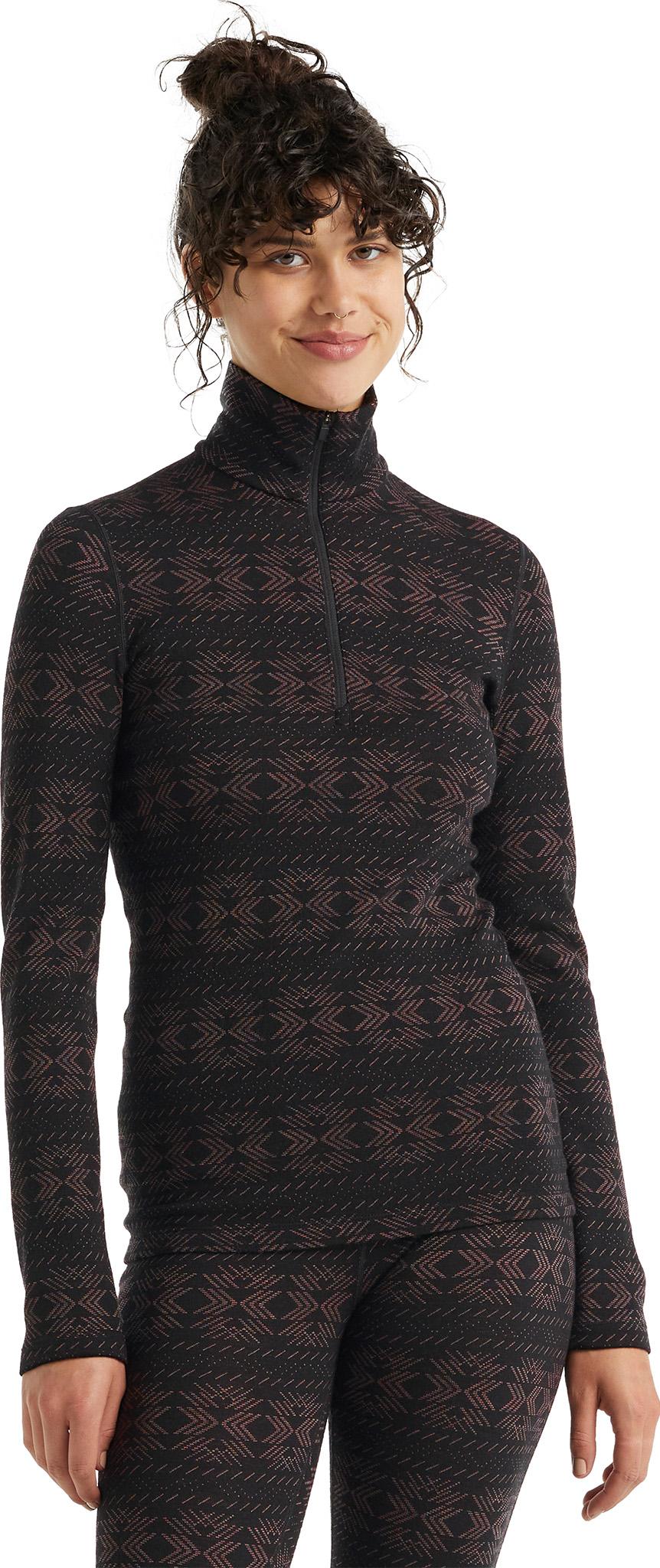 Product gallery image number 1 for product 250 Vertex Crystalline LS Half Zip Base Layer - Women's