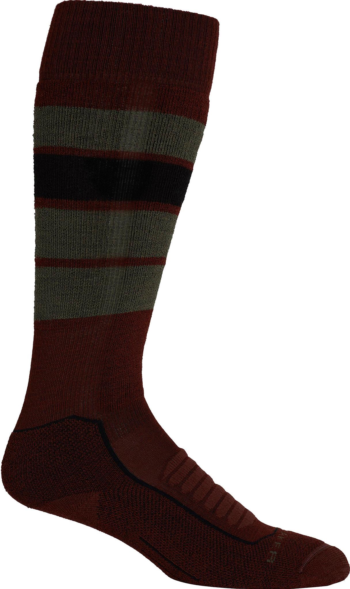 Product gallery image number 1 for product Ski+ Medium OTC Heritage Stripe Socks - Men's