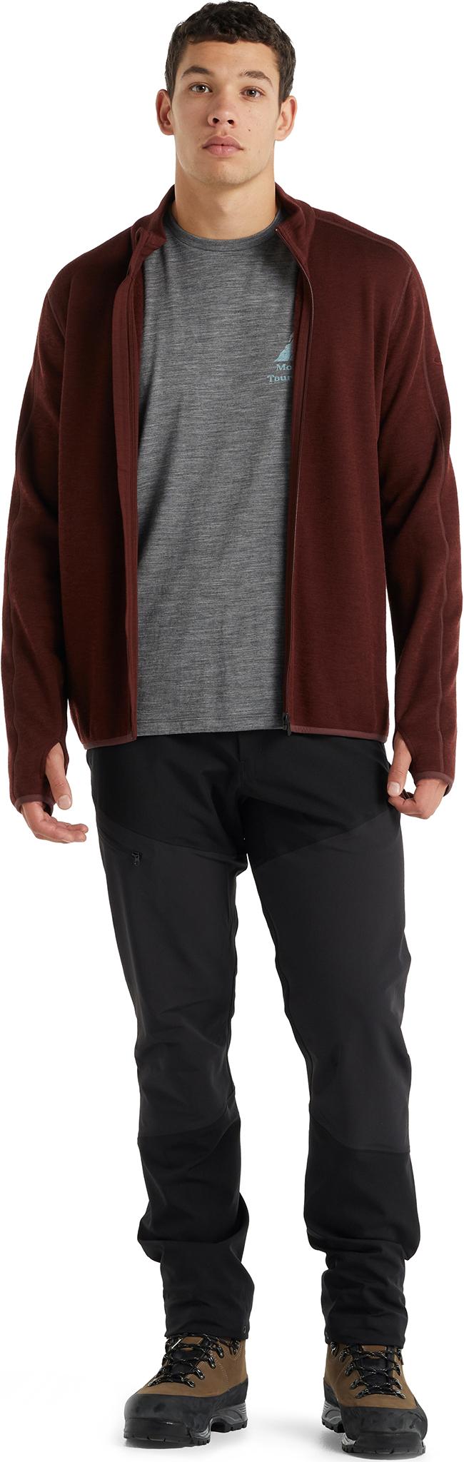 Product gallery image number 5 for product RealFleece™ Merino Elemental Long Sleeve Zip Jacket - Men's