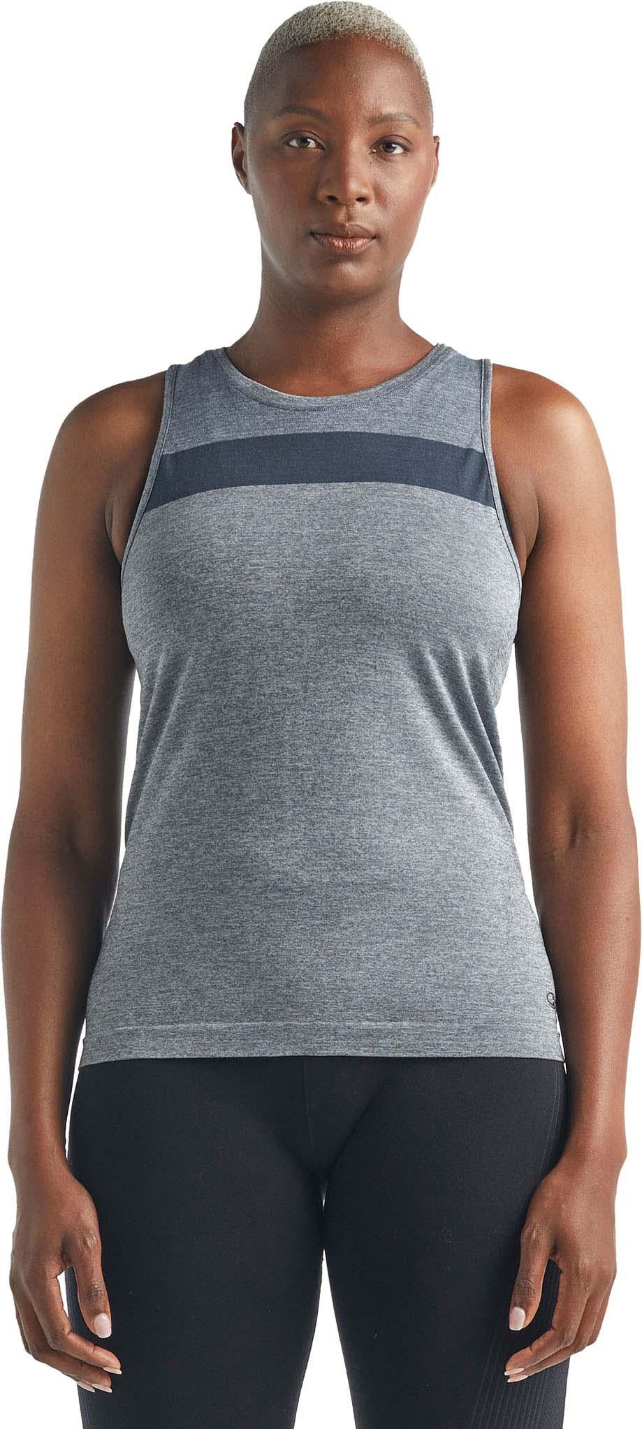Product gallery image number 7 for product Cool-Lite™ Merino Motion Seamless Tank Top - Women's
