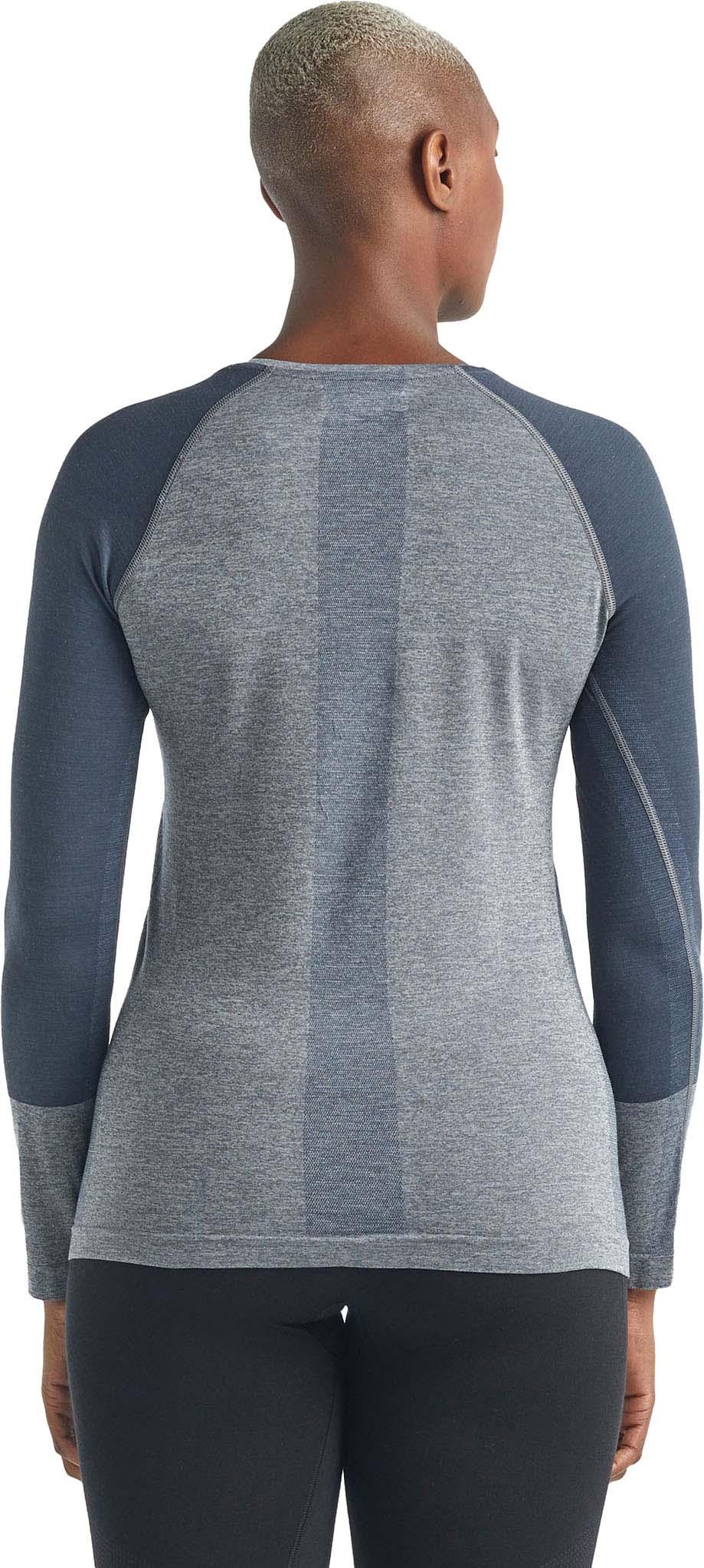 Product gallery image number 2 for product Cool-Lite™ Merino Motion Seamless Long Sleeve Crewe T-Shirt - Women's