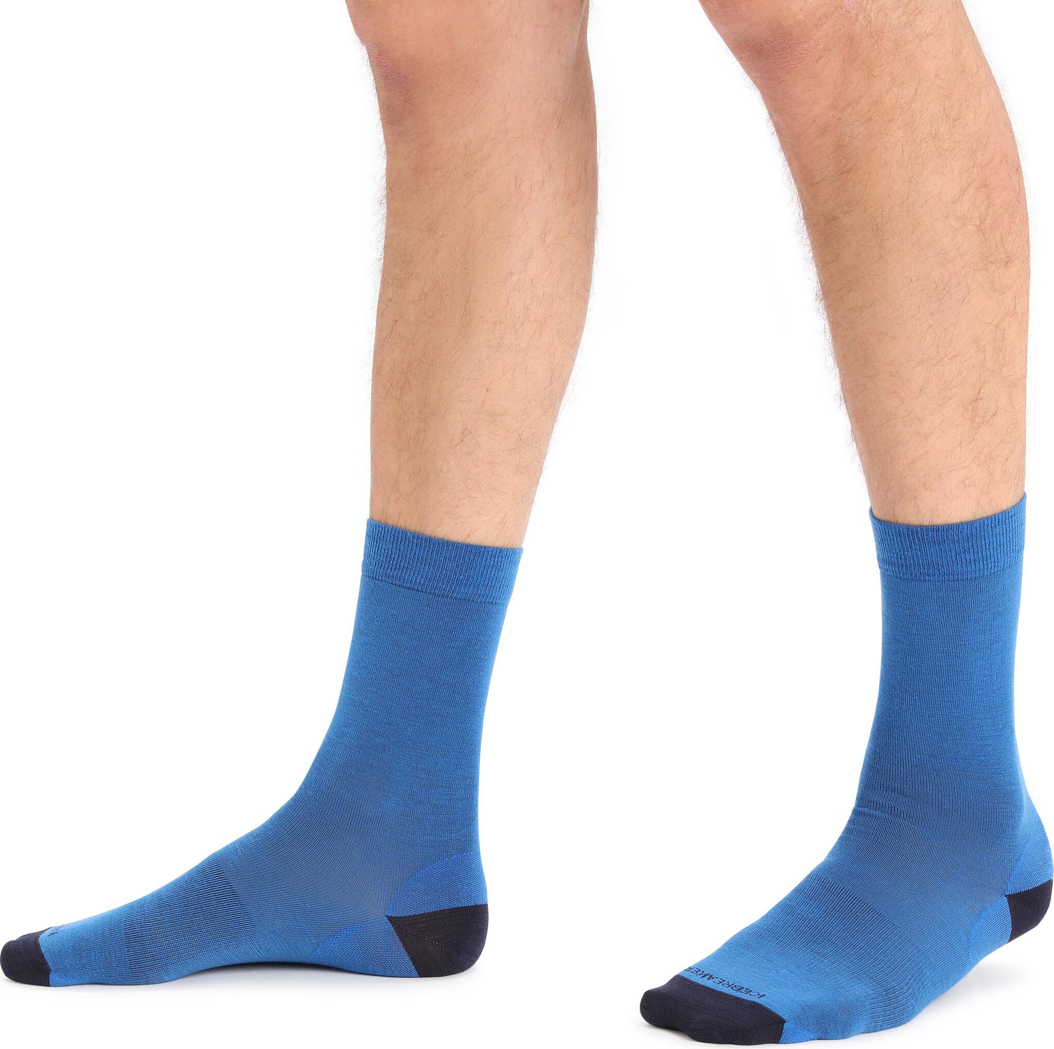 Product gallery image number 3 for product Lifestyle Fine Gauge Crew Socks - Men's