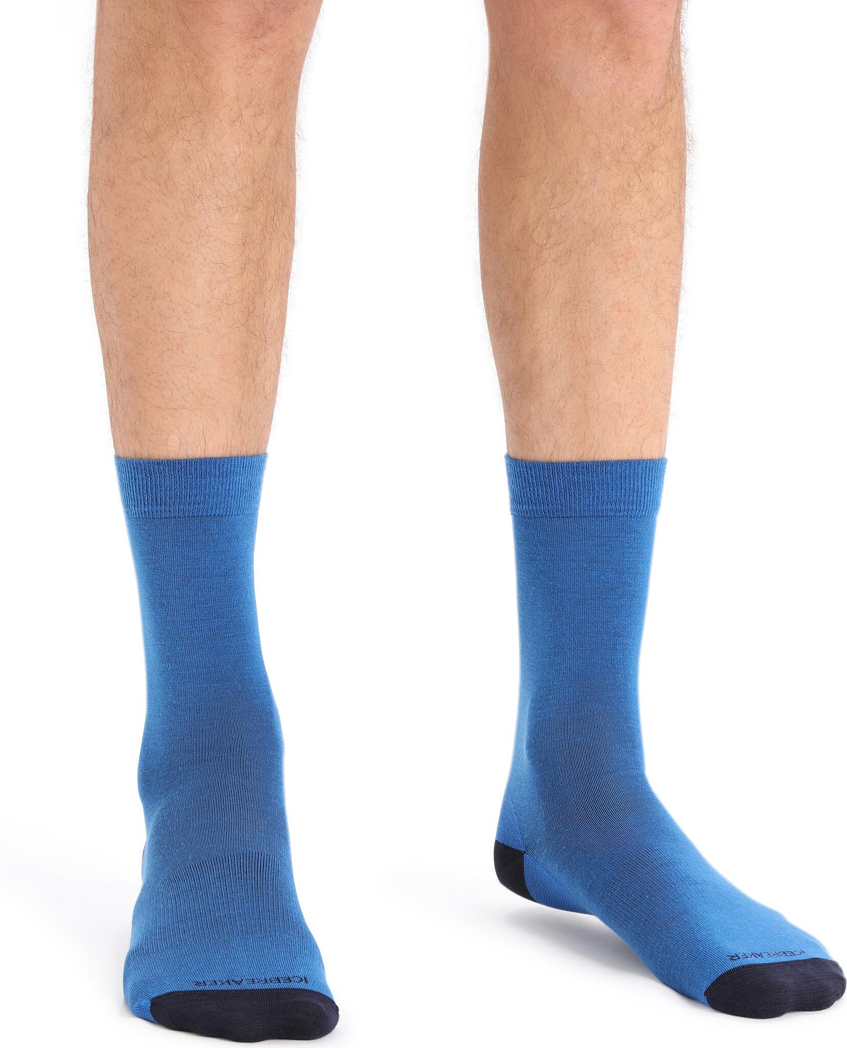 Product gallery image number 2 for product Lifestyle Fine Gauge Crew Socks - Men's