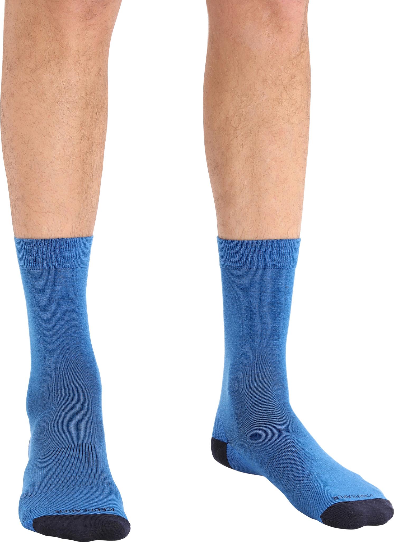 Product gallery image number 4 for product Lifestyle Fine Gauge Crew Socks - Men's