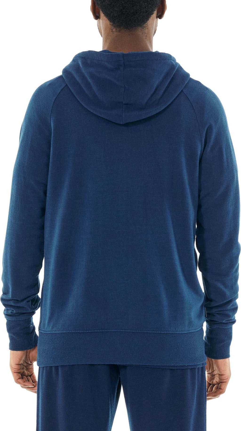 Product gallery image number 2 for product Nature Dye Merino Helliers Long Sleeve Zip Hood Jacket - Men's