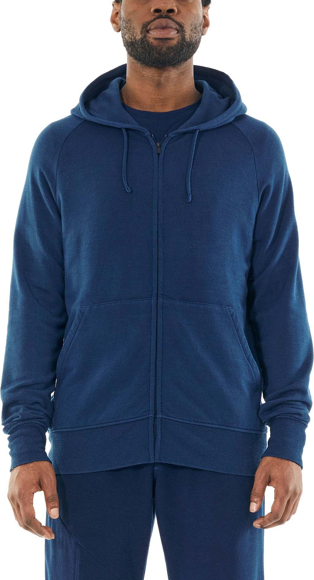 Product gallery image number 9 for product Nature Dye Merino Helliers Long Sleeve Zip Hood Jacket - Men's