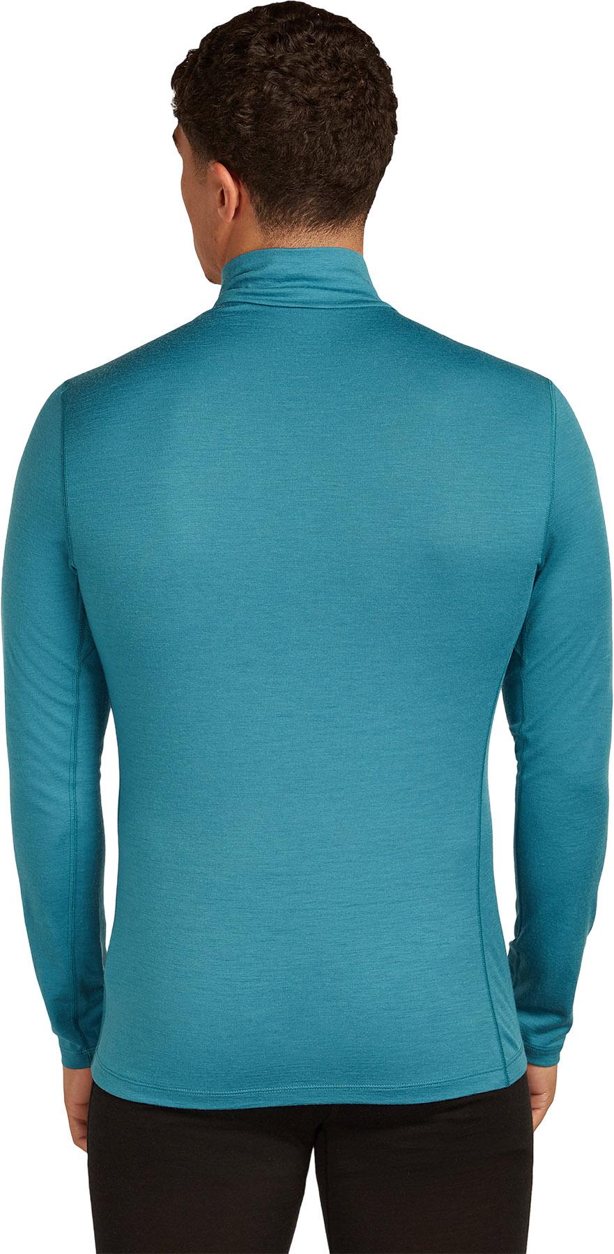 Numéro de l'image de la galerie de produits 6 pour le produit Haut thermique à manches longues et demi-glissière en mérinos 200 Oasis - Homme