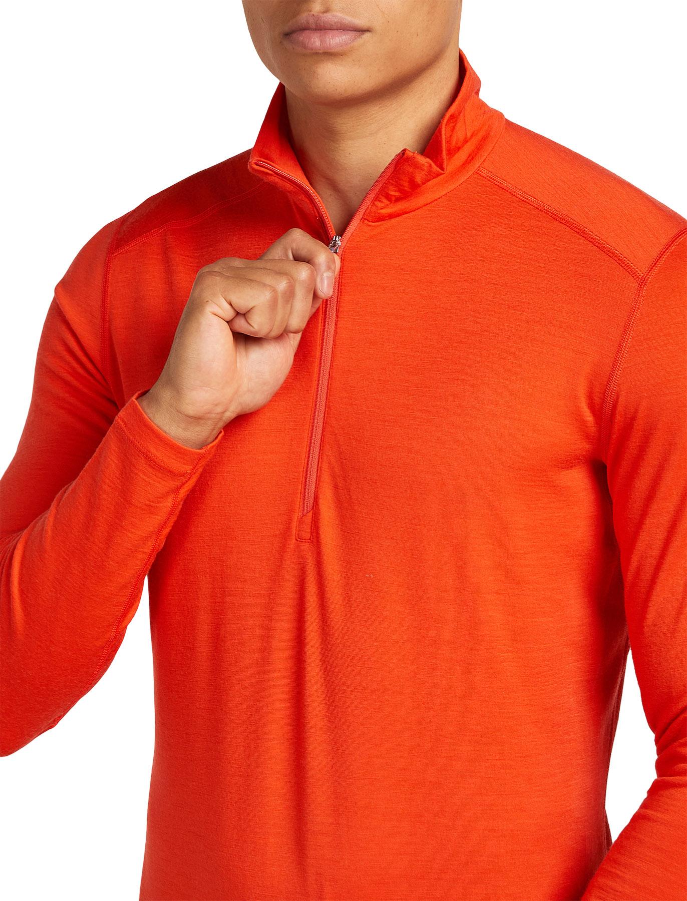 Product gallery image number 2 for product Merino 200 Oasis Long Sleeve Half Zip Thermal Top - Men's