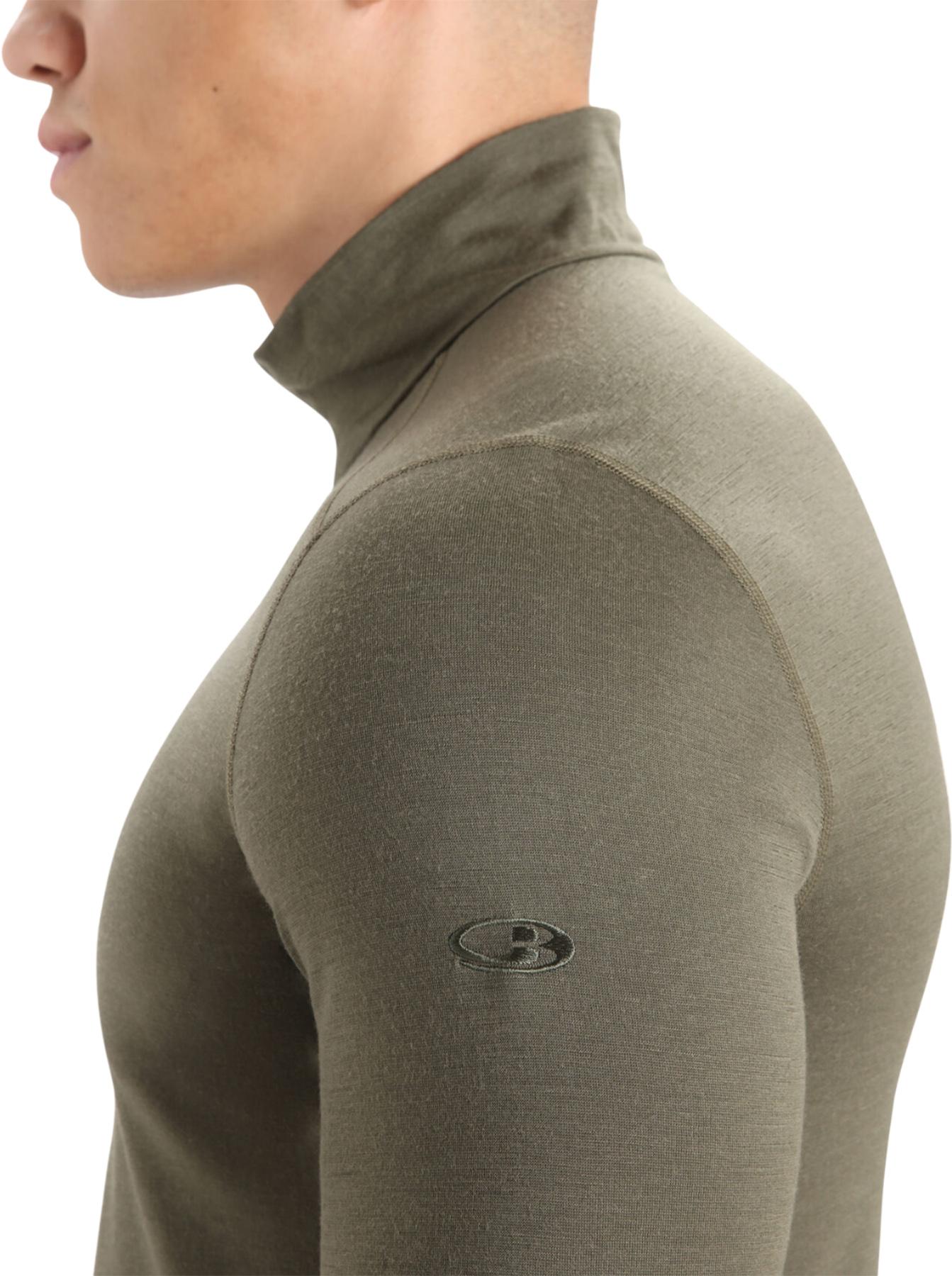 Numéro de l'image de la galerie de produits 3 pour le produit Haut thermique à manches longues et demi-glissière en mérinos 200 Oasis - Homme