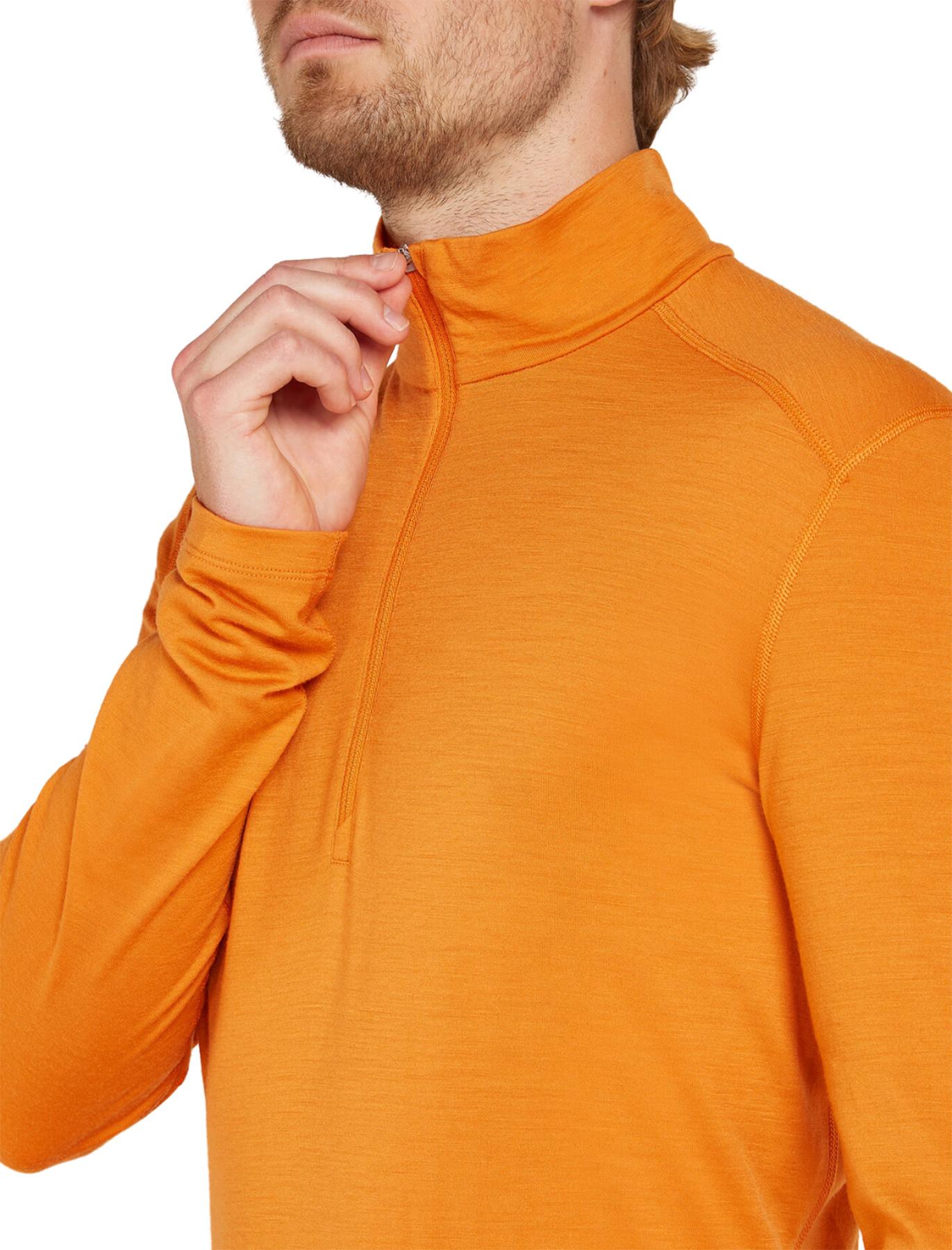 Product gallery image number 3 for product Merino 200 Oasis Long Sleeve Half Zip Thermal Top - Men's