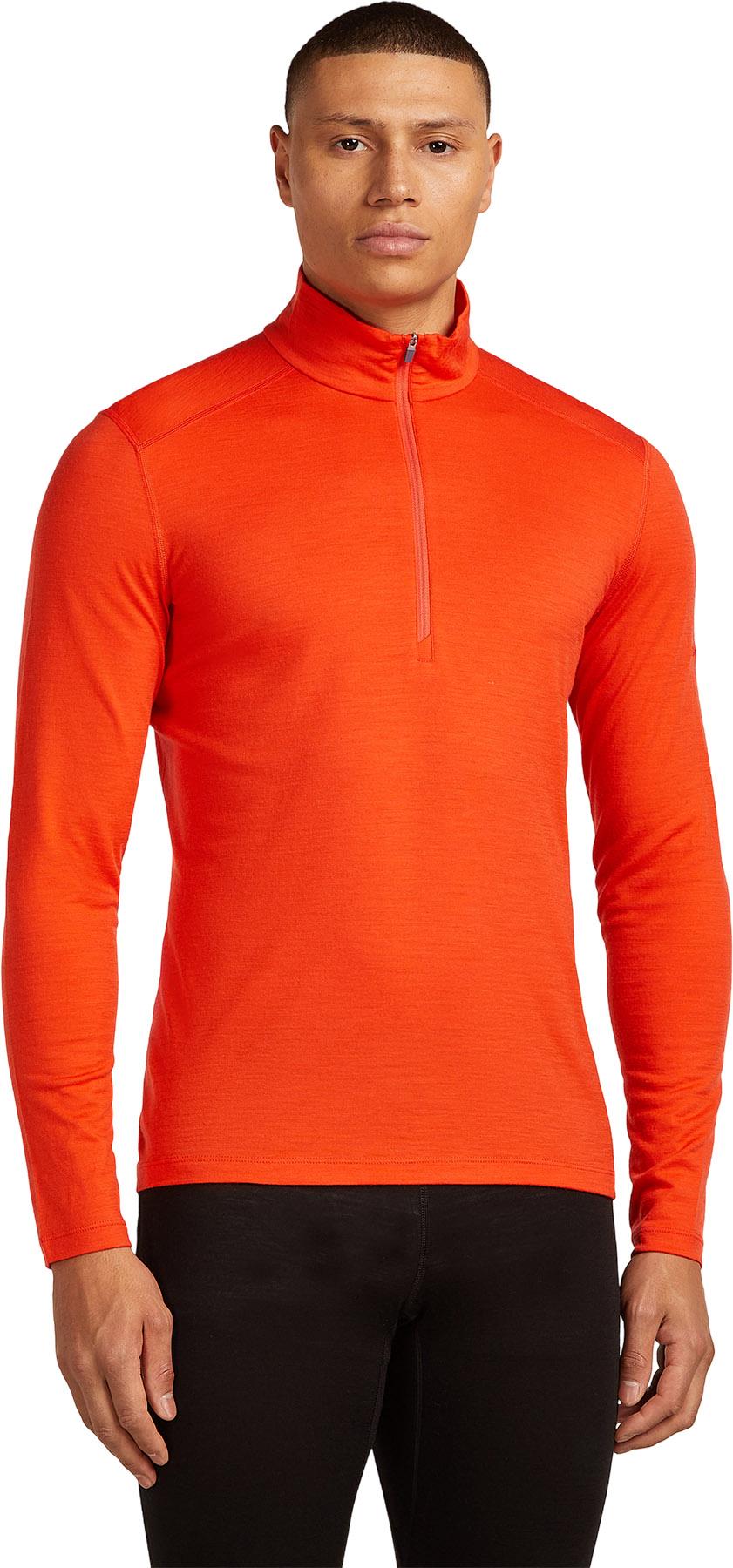 Product gallery image number 6 for product Merino 200 Oasis Long Sleeve Half Zip Thermal Top - Men's