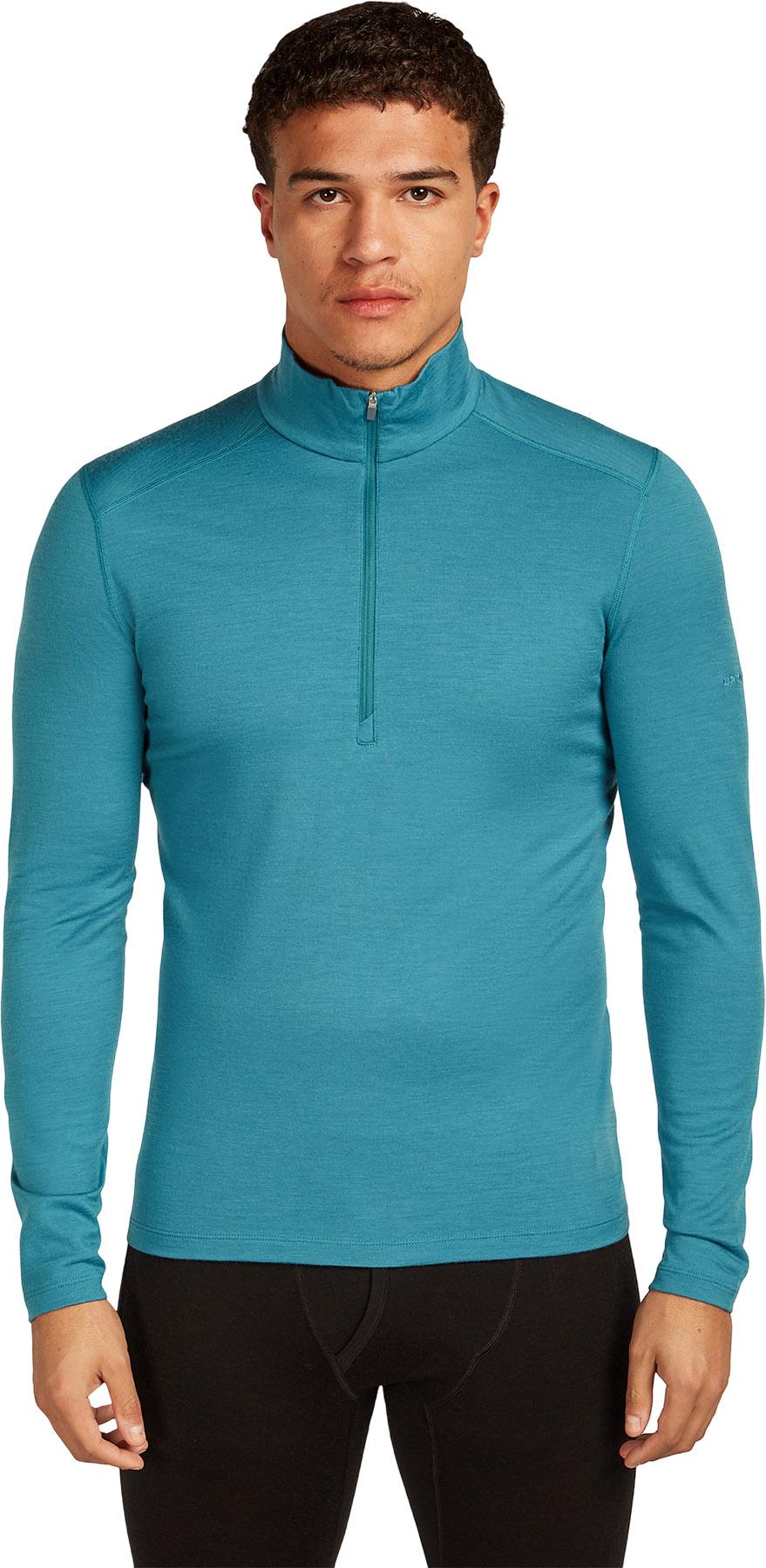 Numéro de l'image de la galerie de produits 5 pour le produit Haut thermique à manches longues et demi-glissière en mérinos 200 Oasis - Homme