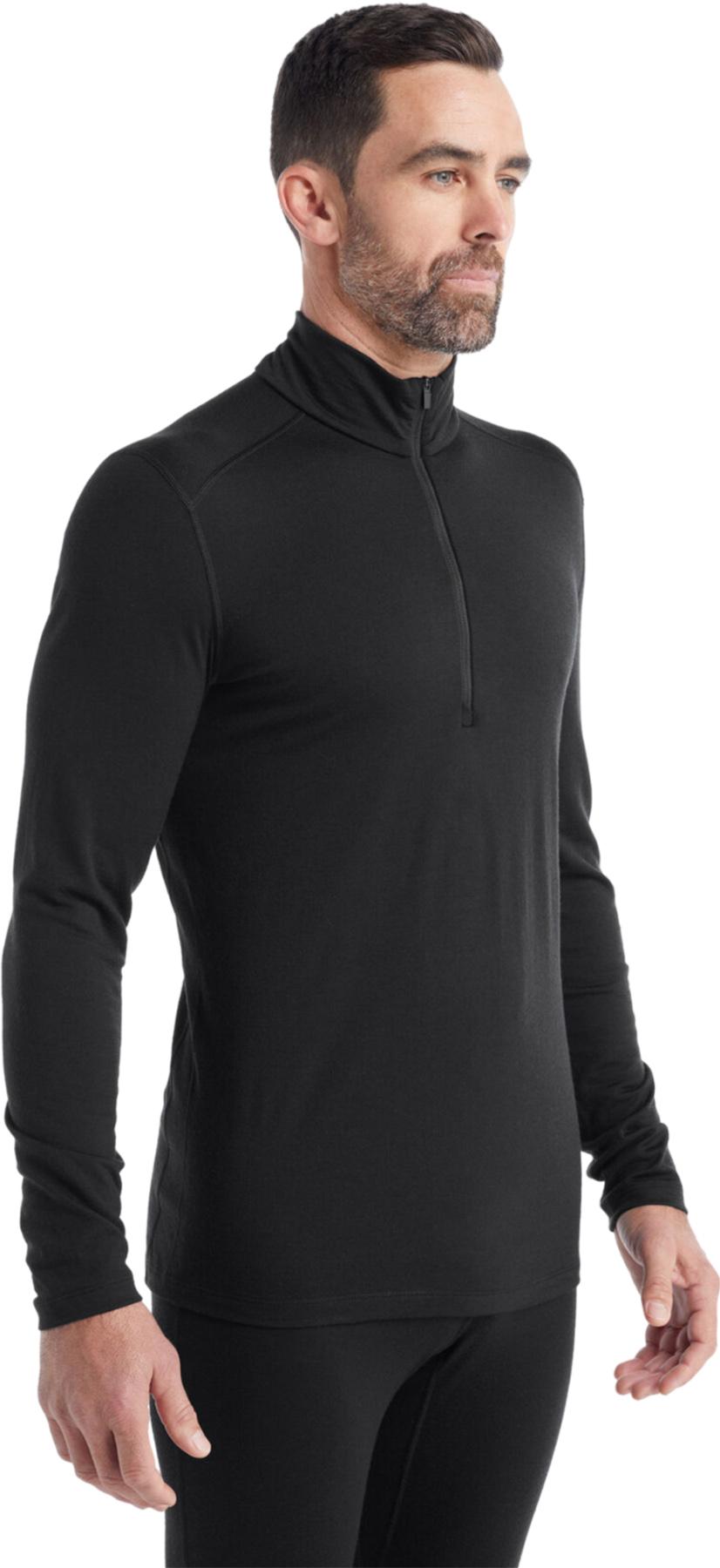Product gallery image number 4 for product Merino 200 Oasis Long Sleeve Half Zip Thermal Top - Men's