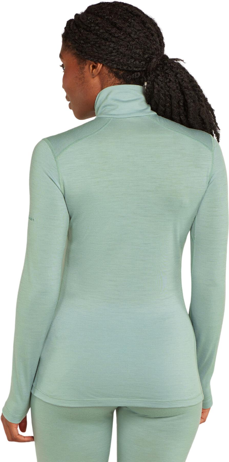 Product gallery image number 4 for product Merino 200 Oasis Long Sleeve Half Zip Thermal Top - Women's