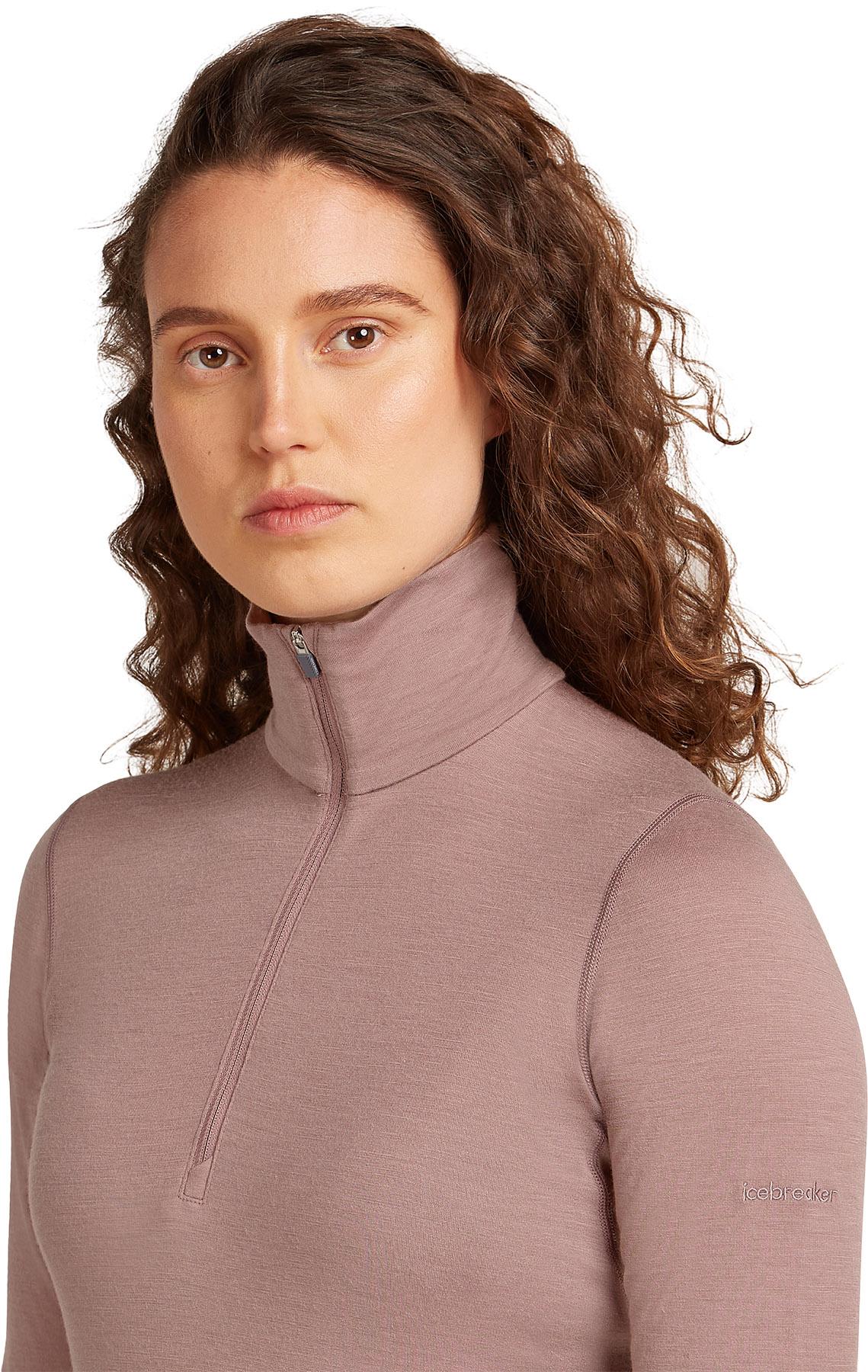 Product gallery image number 4 for product Merino 200 Oasis Long Sleeve Half Zip Thermal Top - Women's