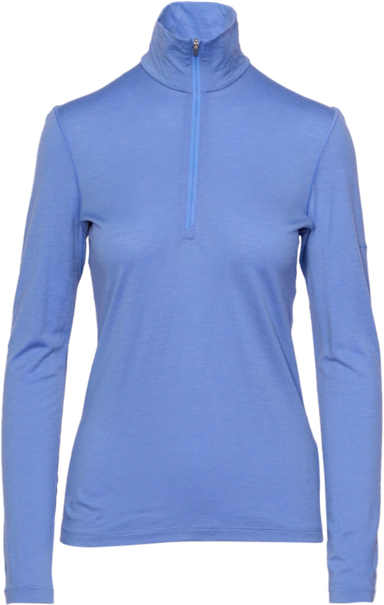 Numéro de l'image de la galerie de produits 1 pour le produit Haut thermique à manches longues et demi-glissière en mérinos 200 Oasis - Femme