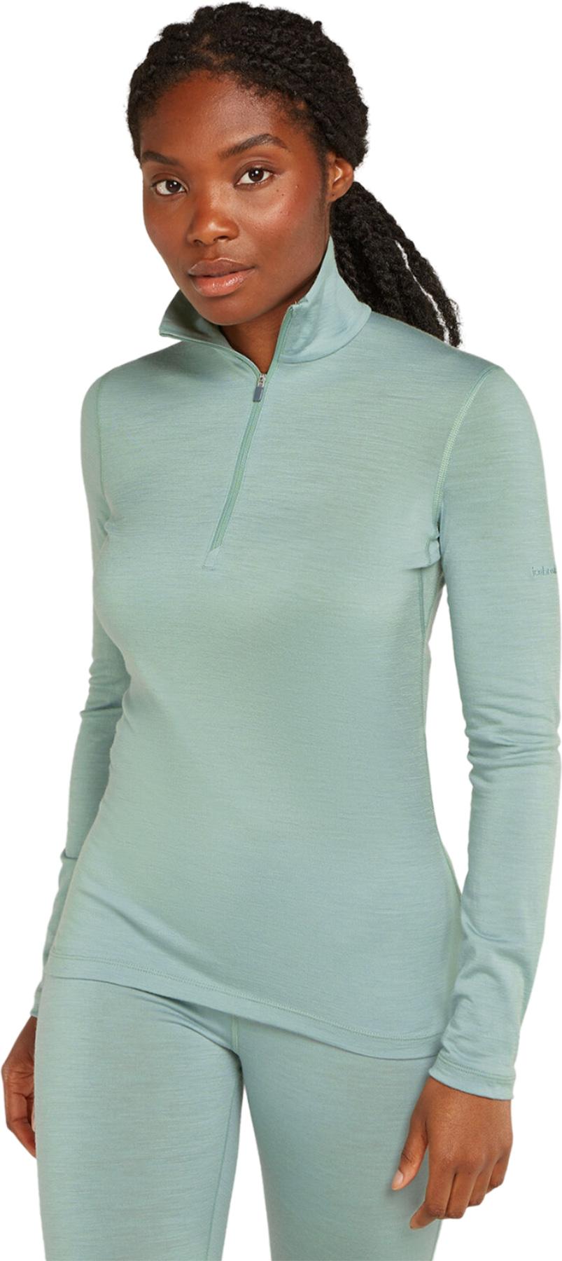 Product image for Merino 200 Oasis Long Sleeve Half Zip Thermal Top - Women's