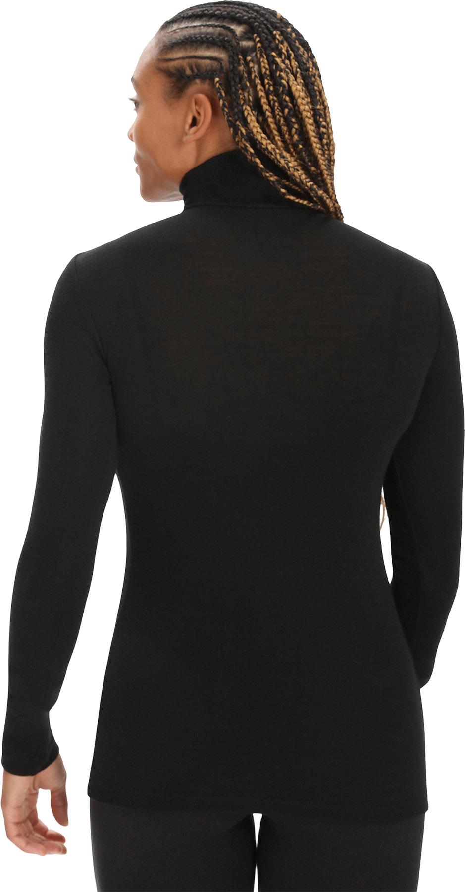 Numéro de l'image de la galerie de produits 3 pour le produit Haut à demi-glissière thermique à manches longues en mérinos 175 Everyday - Femme