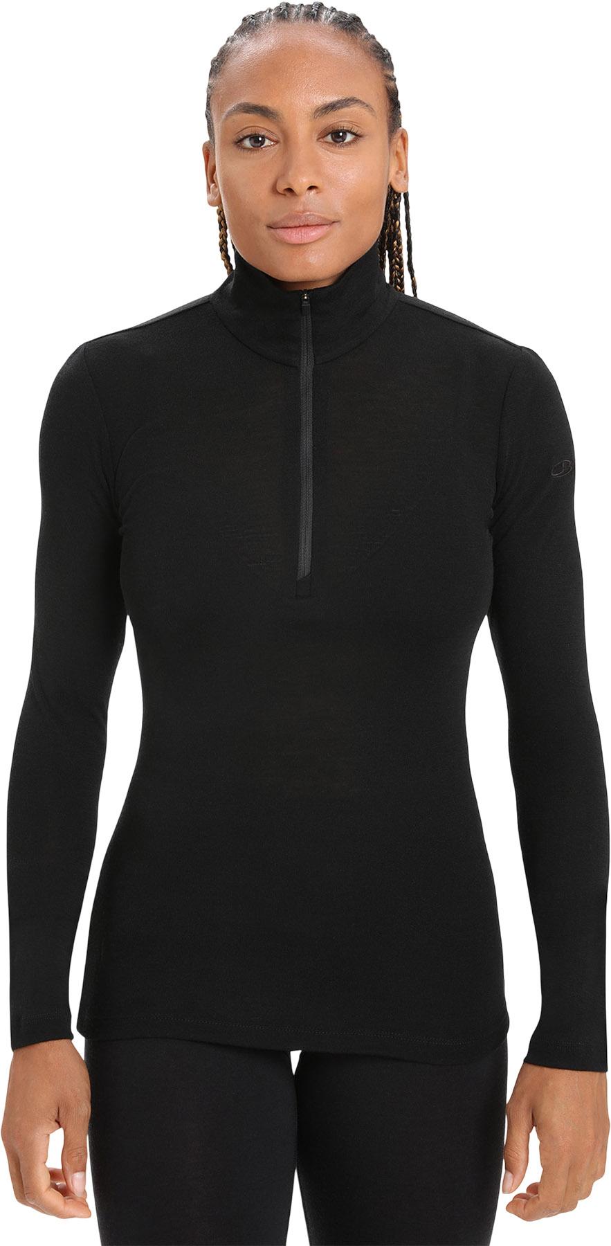 Numéro de l'image de la galerie de produits 5 pour le produit Haut à demi-glissière thermique à manches longues en mérinos 175 Everyday - Femme