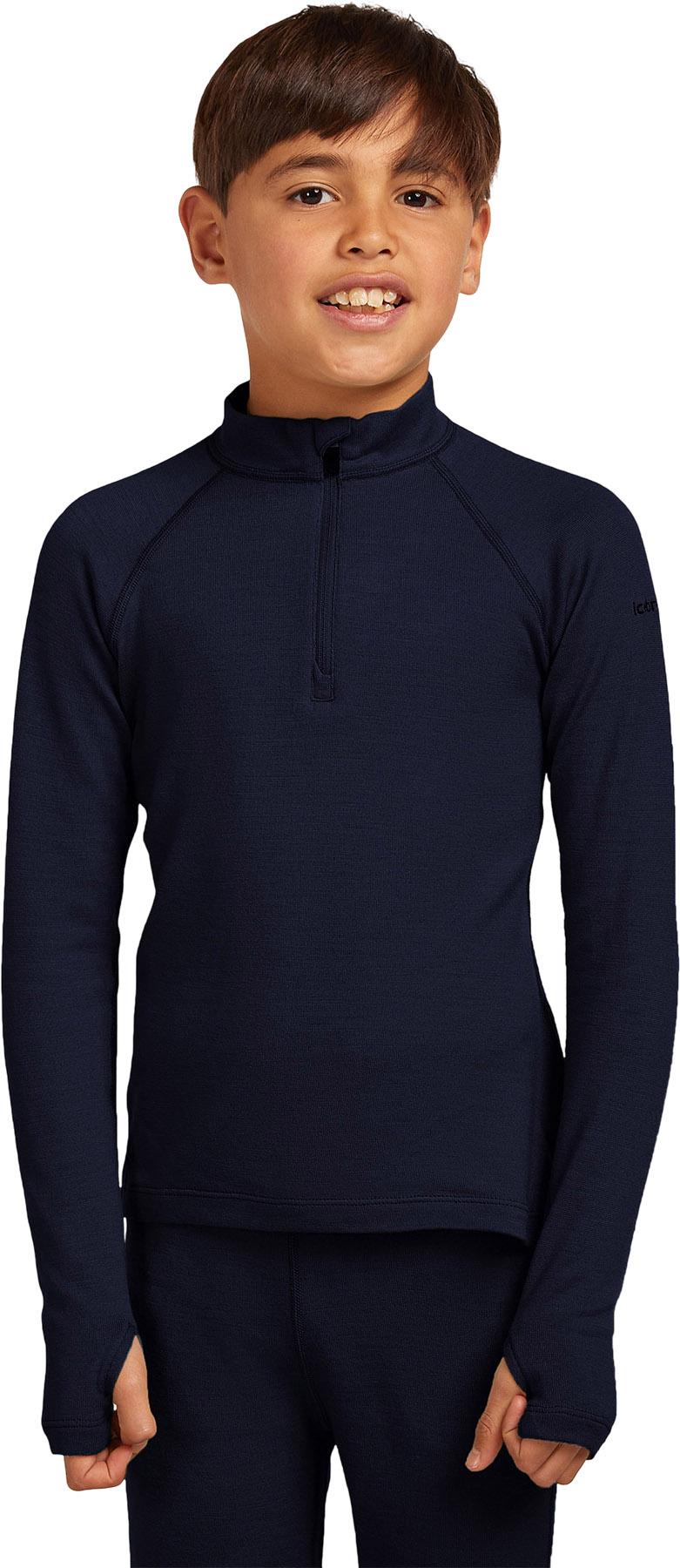 Product gallery image number 2 for product Merino 260 Tech Long Sleeve Half Zip Thermal Top - Kids
