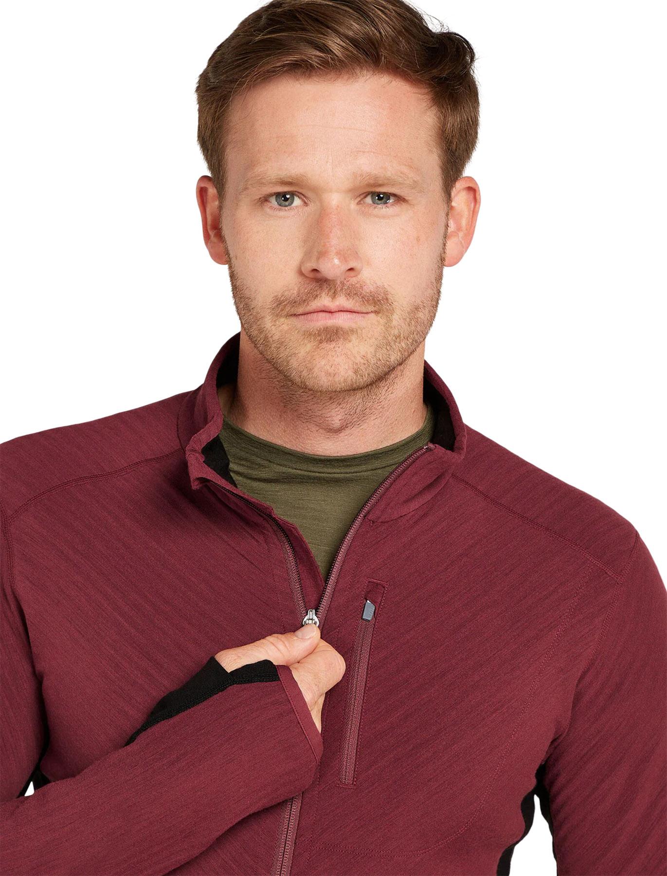 Product gallery image number 5 for product Descender Long Sleeve Zip Jacket - Men's