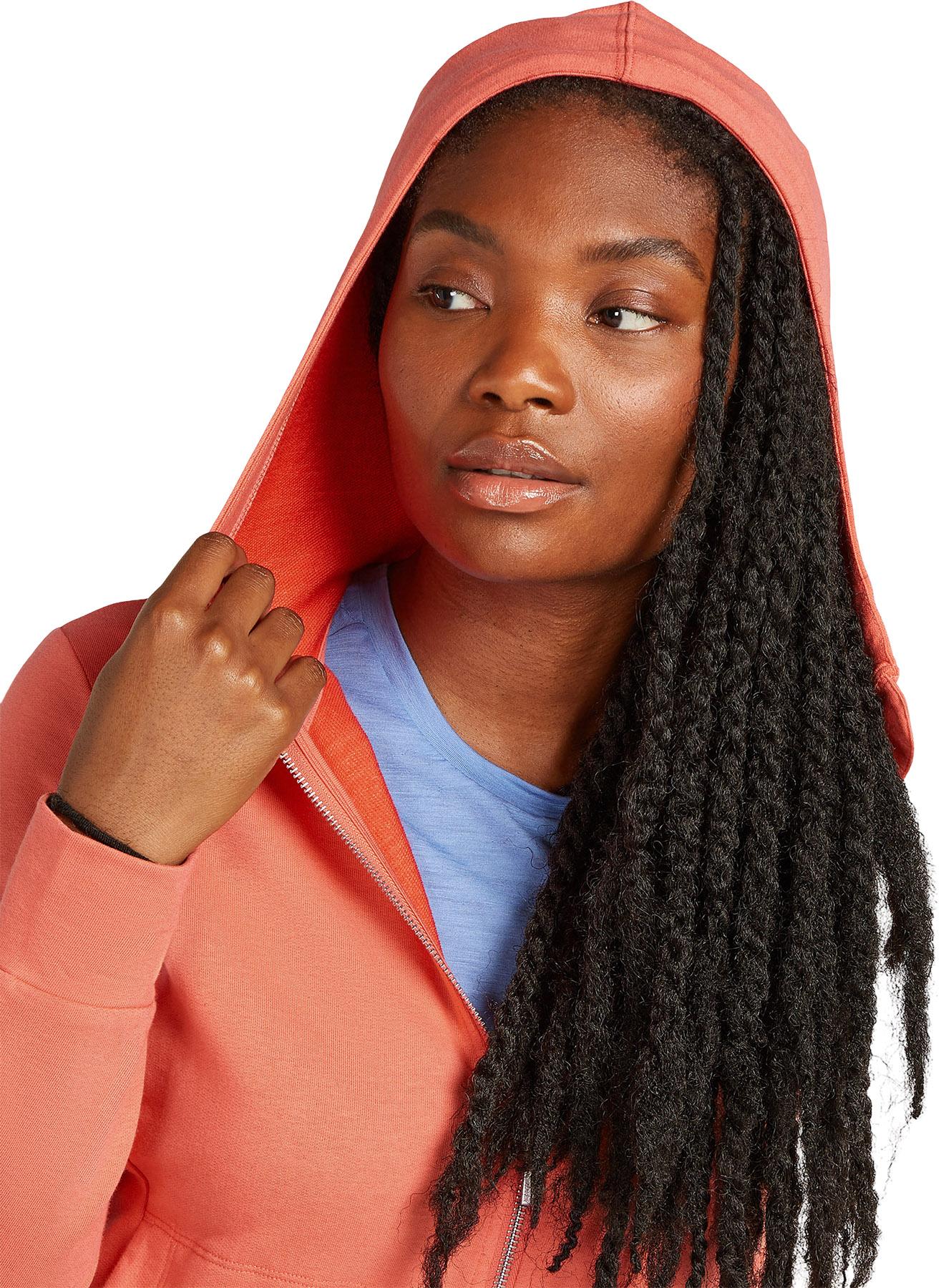 Numéro de l'image de la galerie de produits 4 pour le produit Chandail à capuchon zippé à manches longues Central Classic - Femme