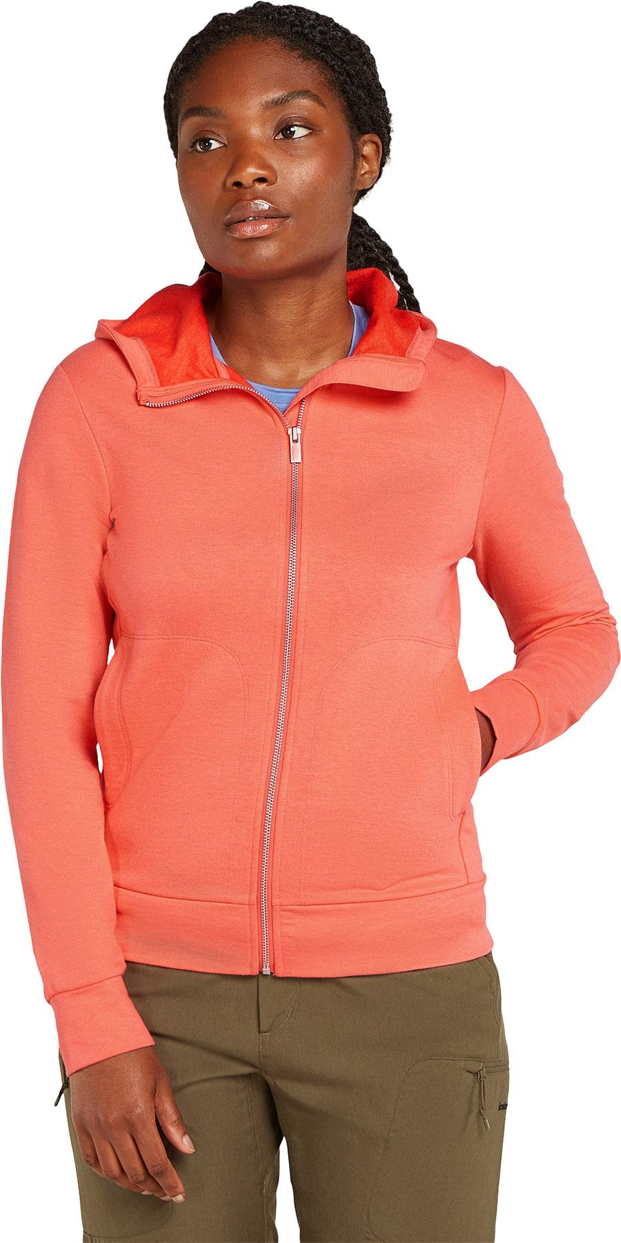 Numéro de l'image de la galerie de produits 2 pour le produit Chandail à capuchon zippé à manches longues Central Classic - Femme