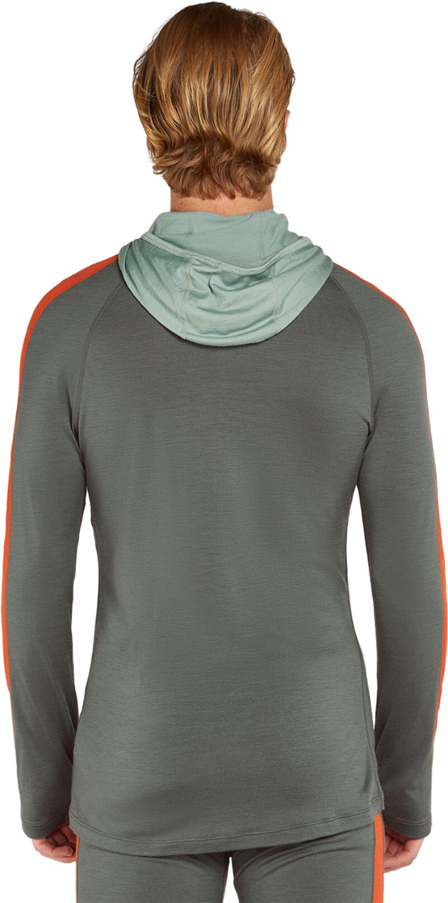 Product gallery image number 2 for product Merino 200 Sonebula Long Sleeve Half Zip Thermal Hoodie - Men's
