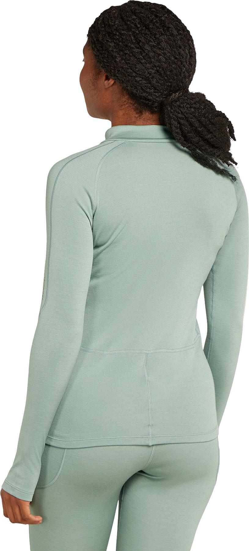 Product gallery image number 2 for product 300 MerinoFine Polar Long Sleeve Half Zip Thermal Top - Women's