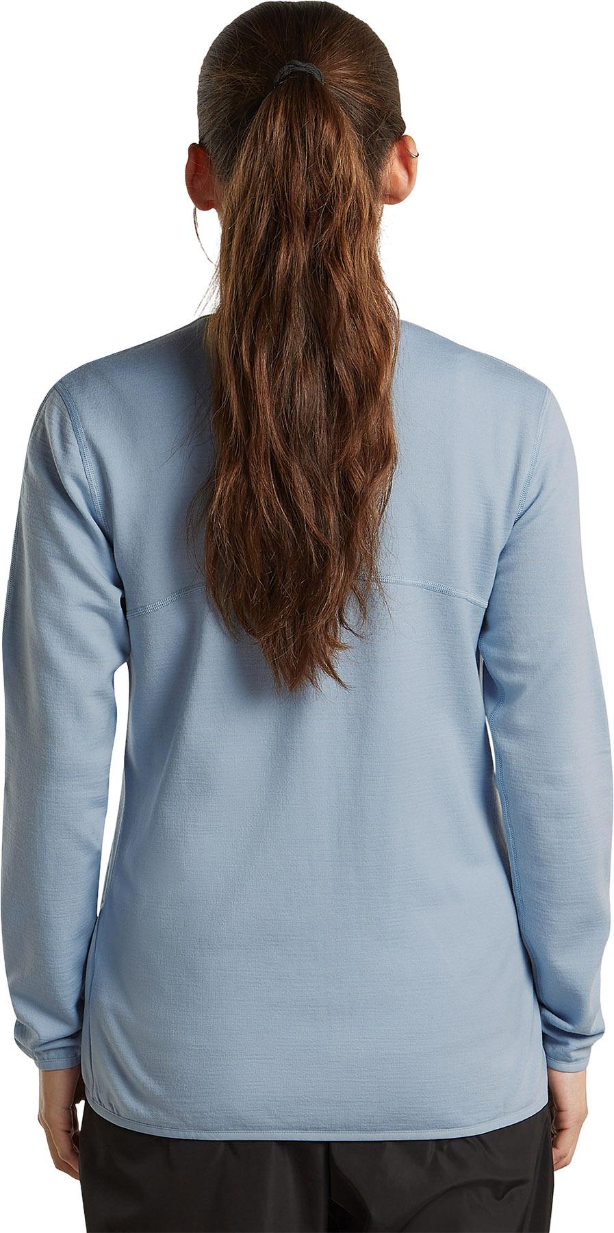 Image de produit pour Chandail à manches longues et glissière en mérinos 560 RealFleece Elemental - Femme
