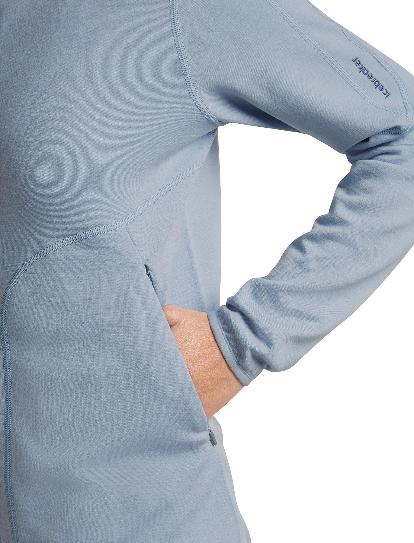 Numéro de l'image de la galerie de produits 4 pour le produit Chandail à manches longues et glissière en mérinos 560 RealFleece Elemental - Femme