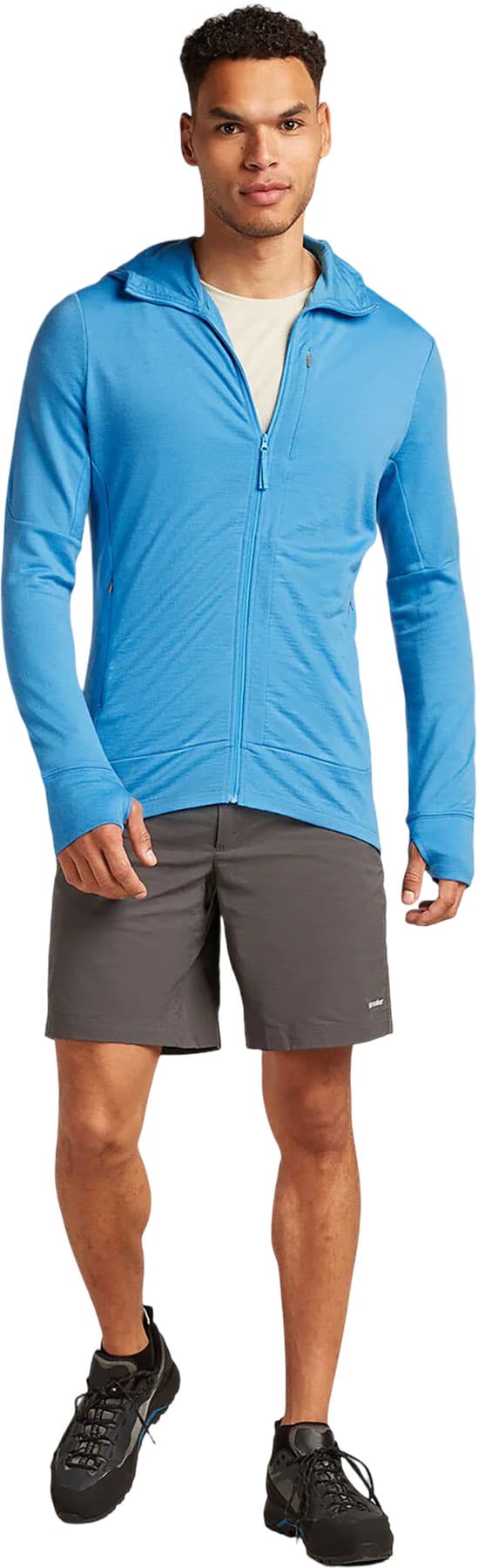 Product gallery image number 7 for product Merino 260 Quantum Long Sleeve Zip Hoodie - Men's