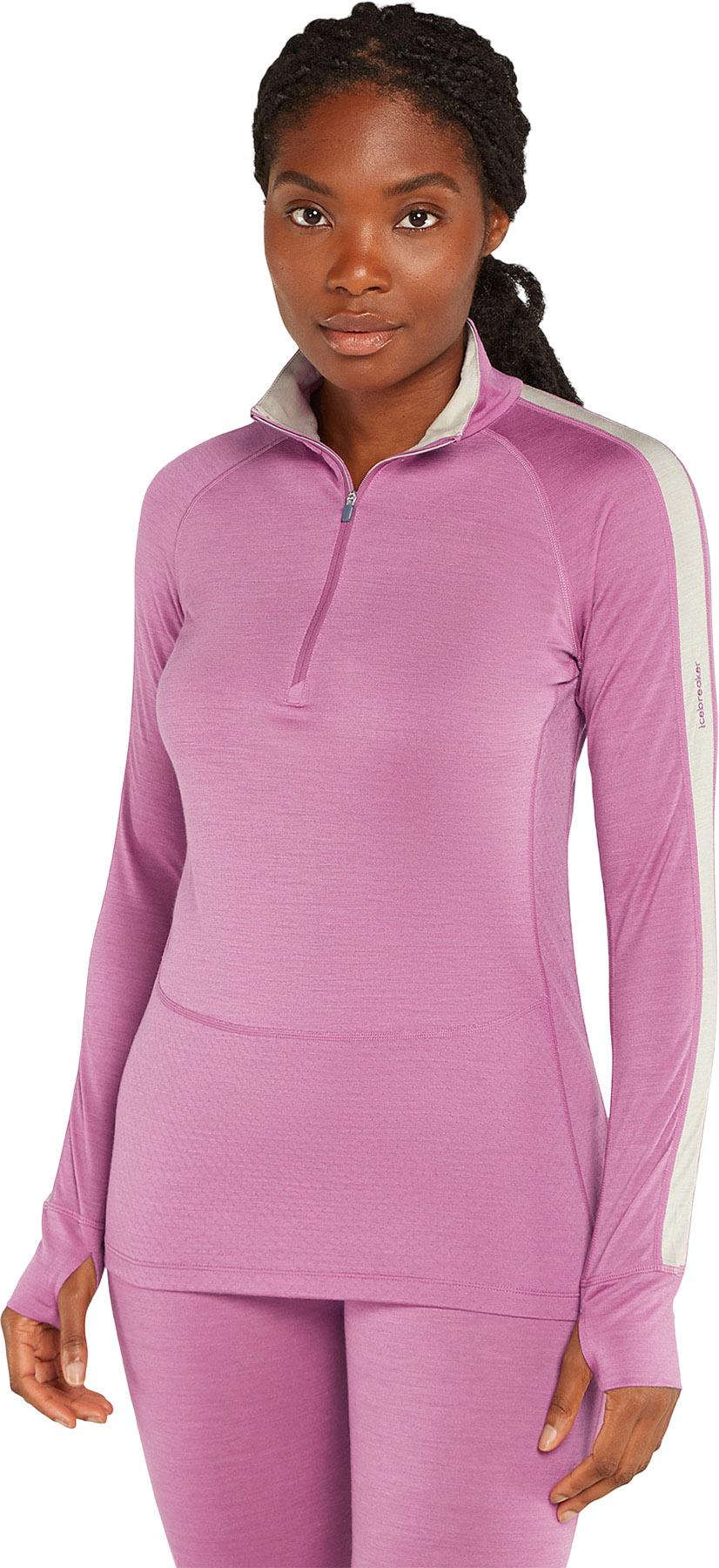 Product gallery image number 5 for product Merino Blend 125 ZoneKnit Long Sleeve Half Zip Thermal Top - Women's