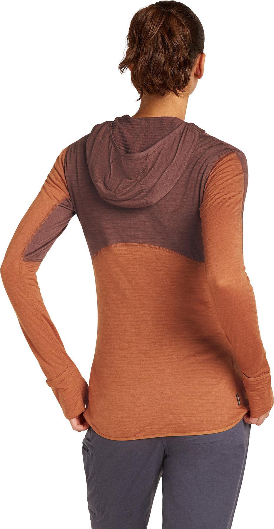 Product gallery image number 2 for product 200 RealFleece Descender Merino Blend Zip Hoodie - Women's