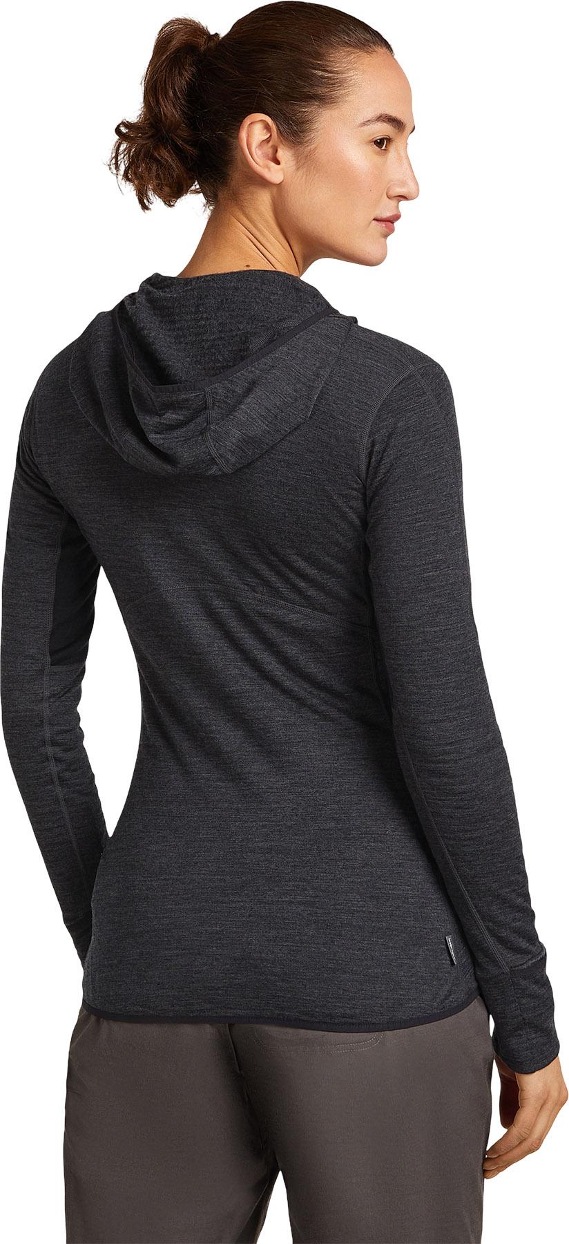 Product gallery image number 6 for product 200 RealFleece Descender Merino Blend Zip Hoodie - Women's