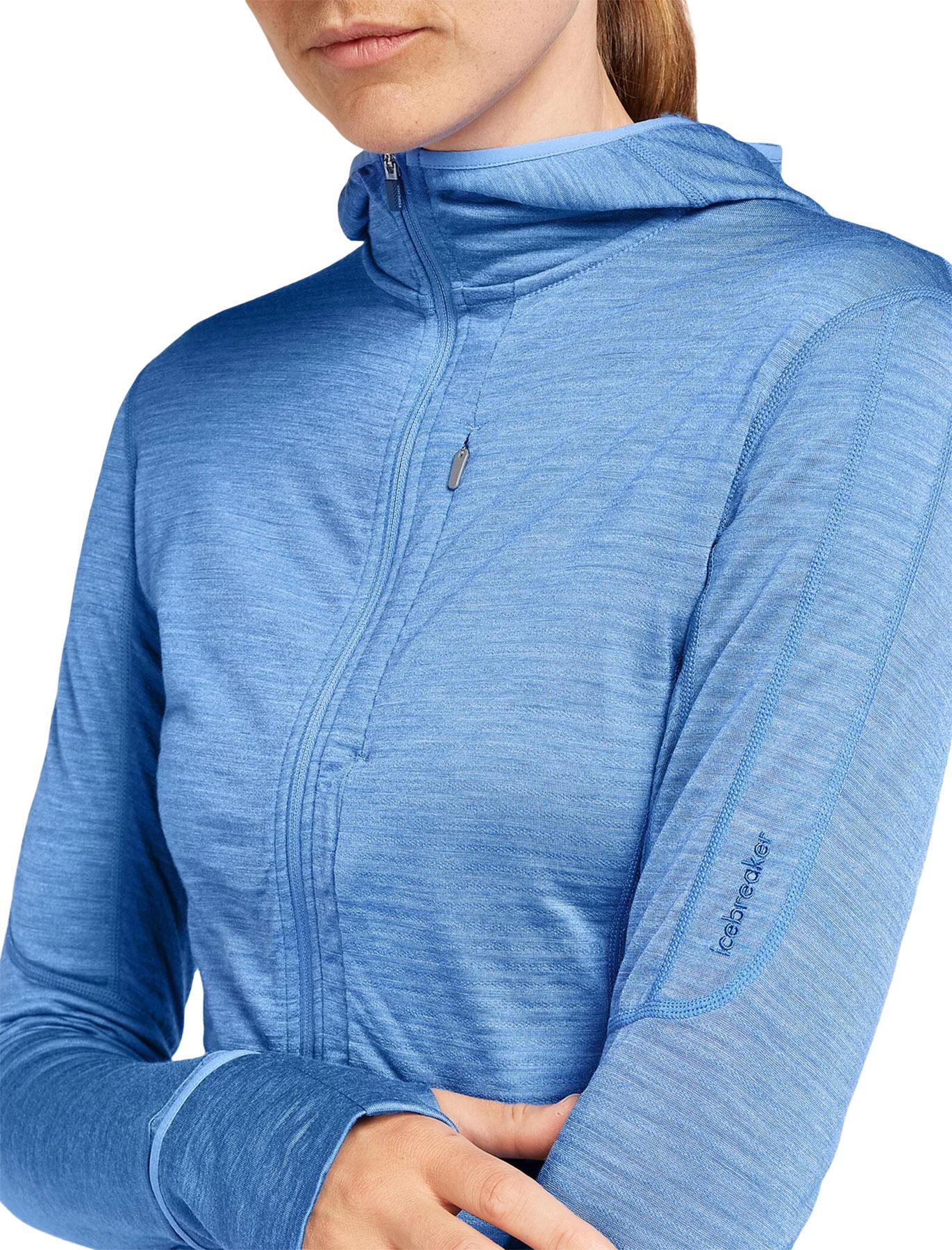 Product gallery image number 8 for product 200 RealFleece Descender Merino Blend Zip Hoodie - Women's