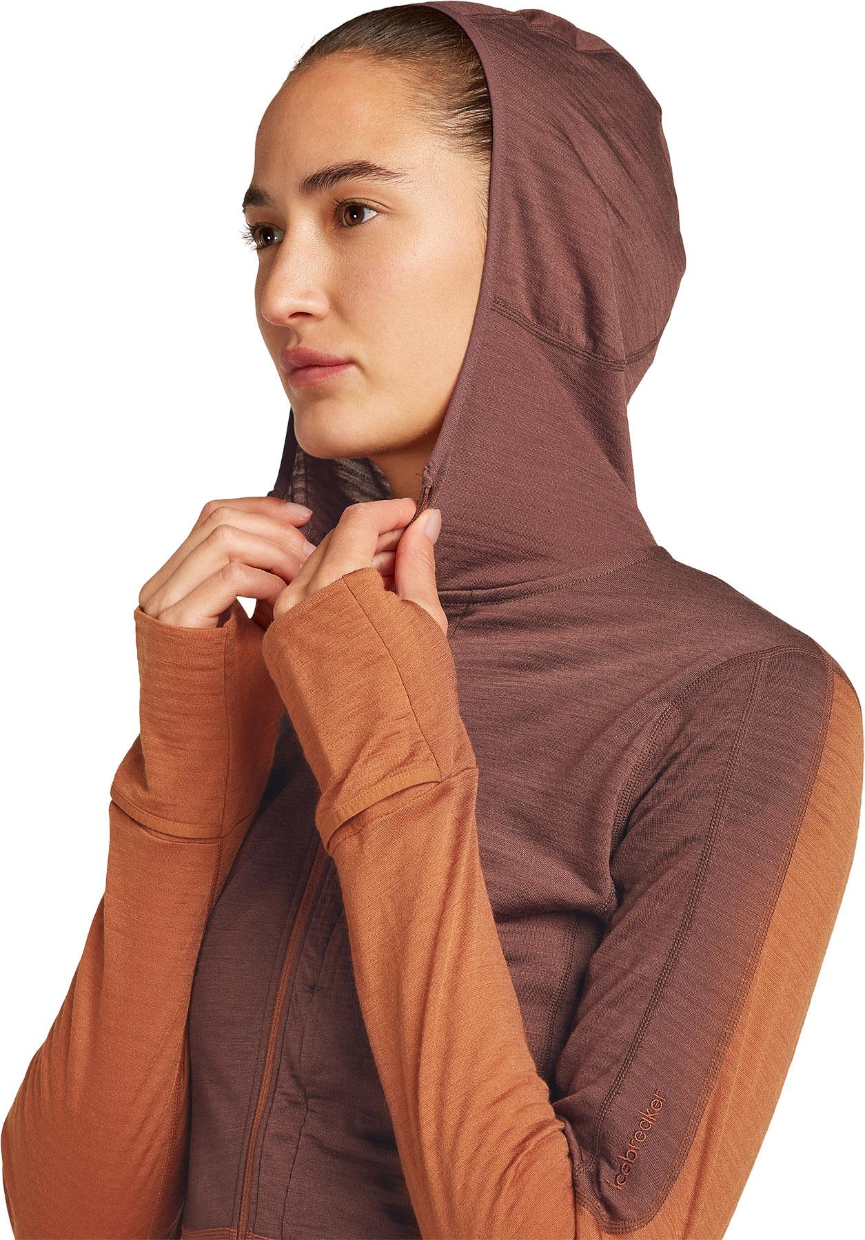 Product gallery image number 3 for product 200 RealFleece Descender Merino Blend Zip Hoodie - Women's