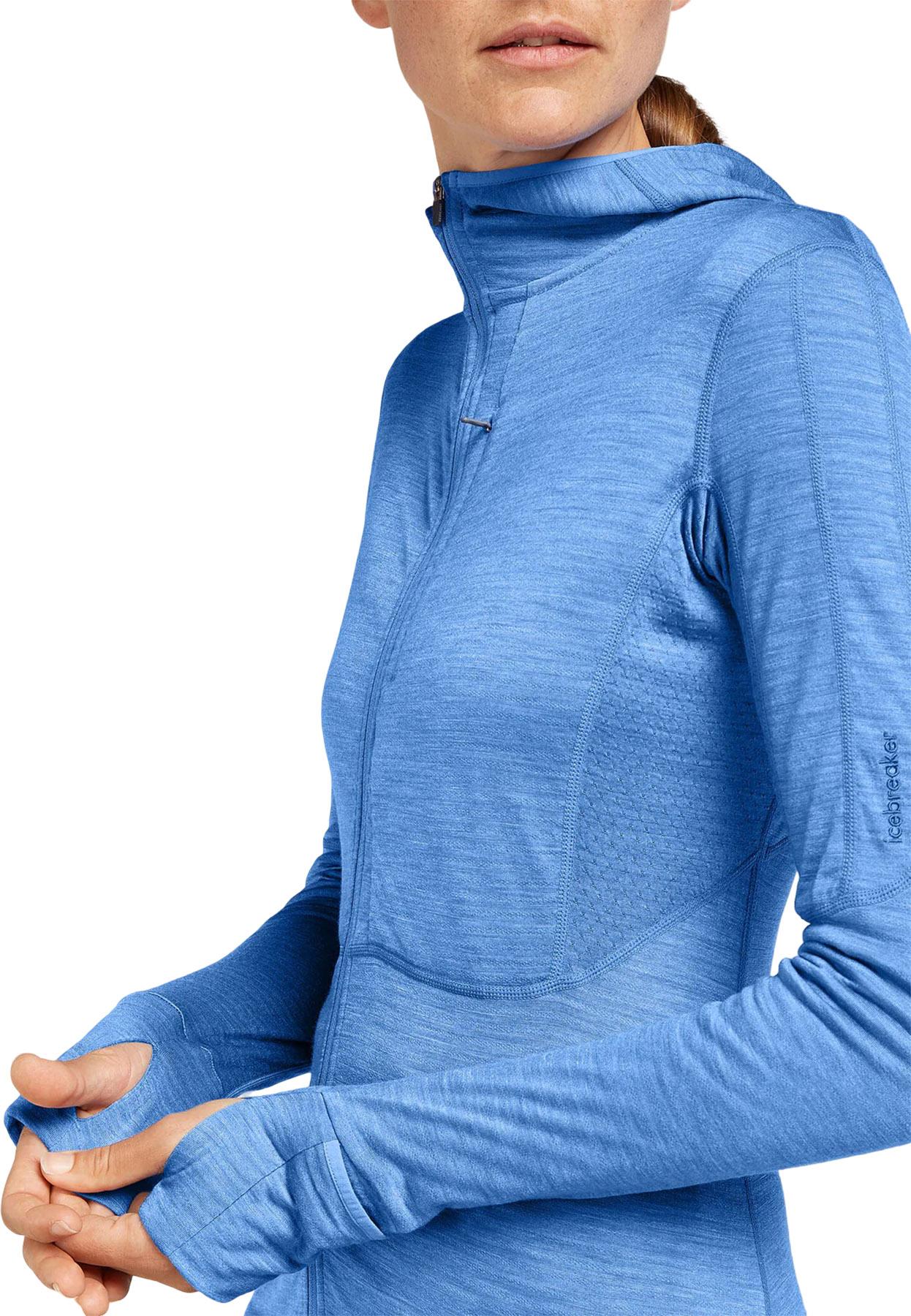 Product gallery image number 5 for product 200 RealFleece Descender Merino Blend Zip Hoodie - Women's