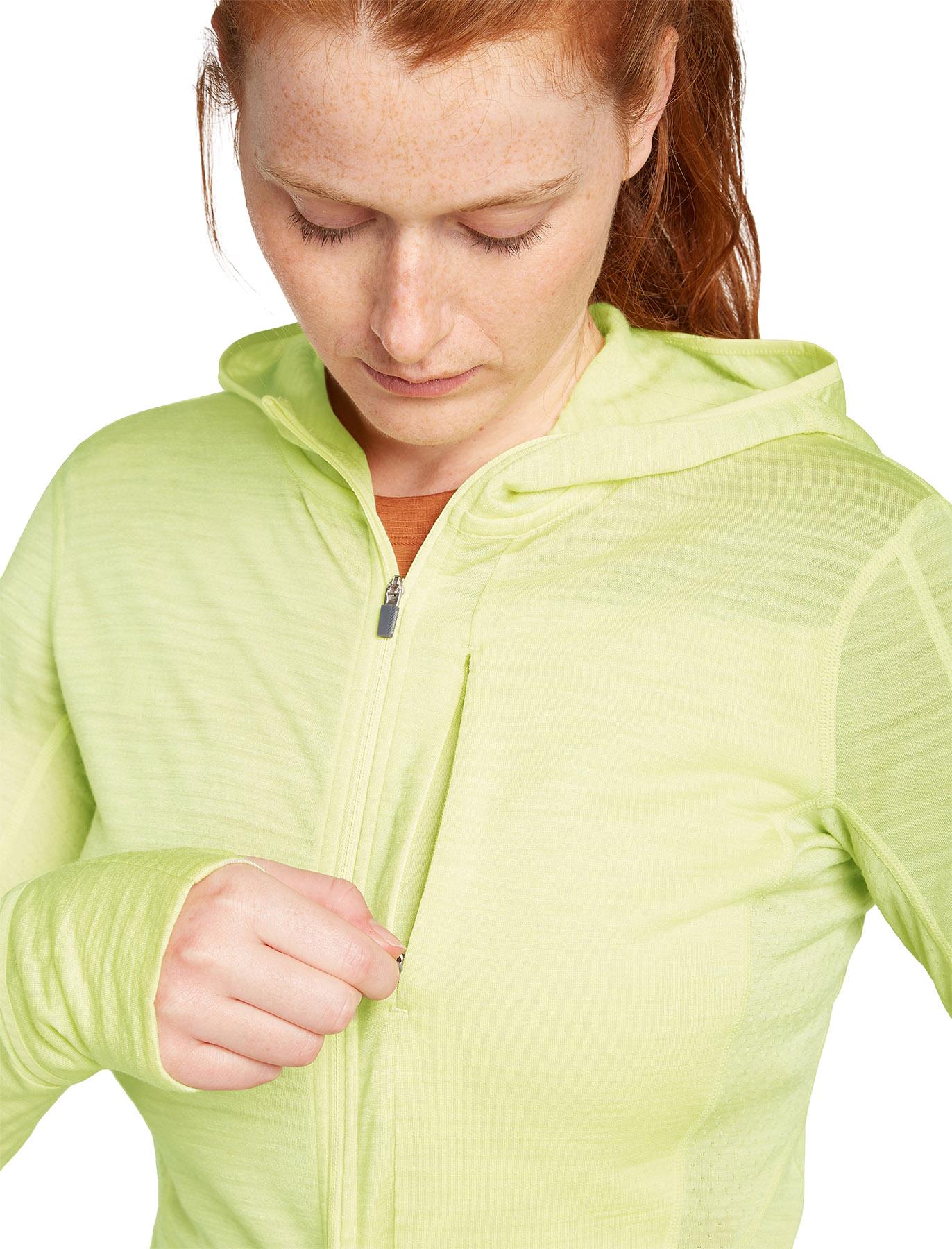 Product gallery image number 7 for product 200 RealFleece Descender Merino Blend Zip Hoodie - Women's