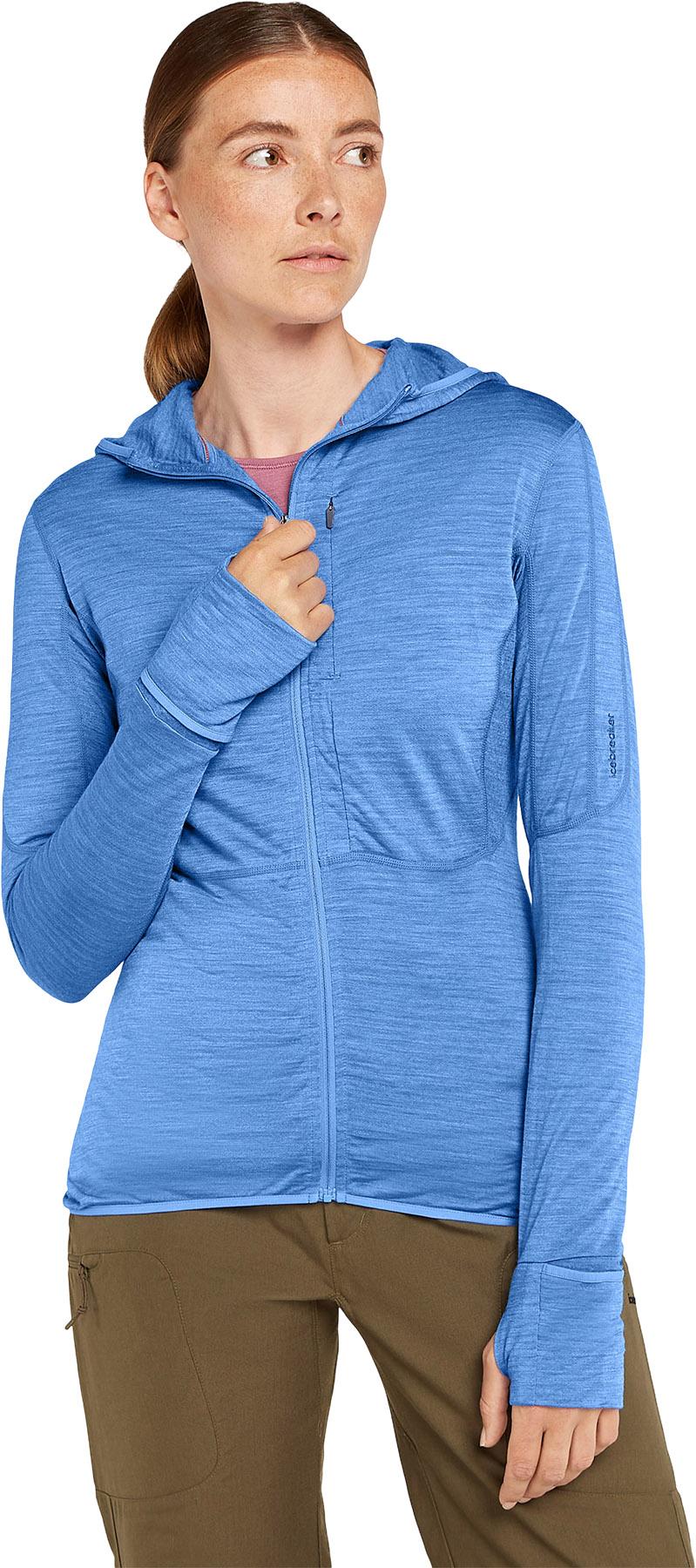 Product gallery image number 7 for product 200 RealFleece Descender Merino Blend Zip Hoodie - Women's
