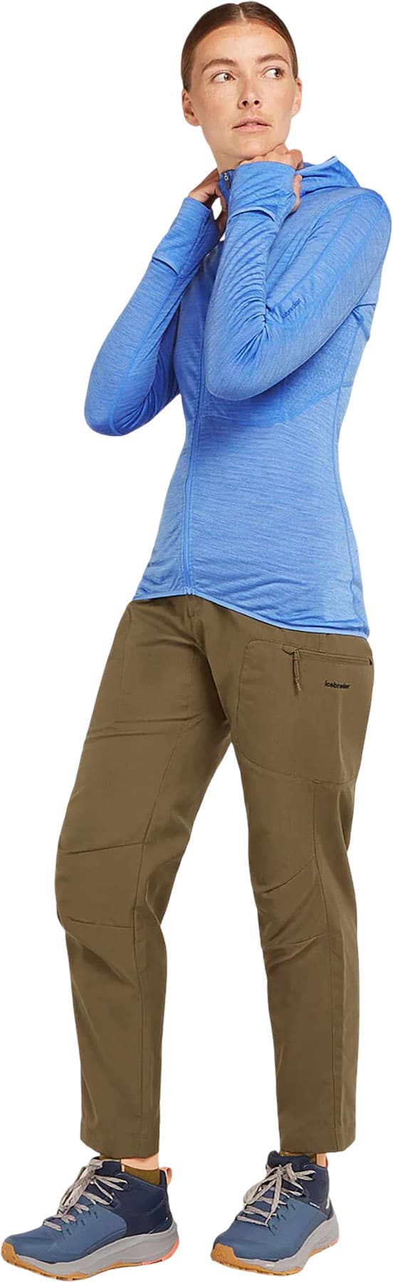 Product gallery image number 9 for product 200 RealFleece Descender Merino Blend Zip Hoodie - Women's