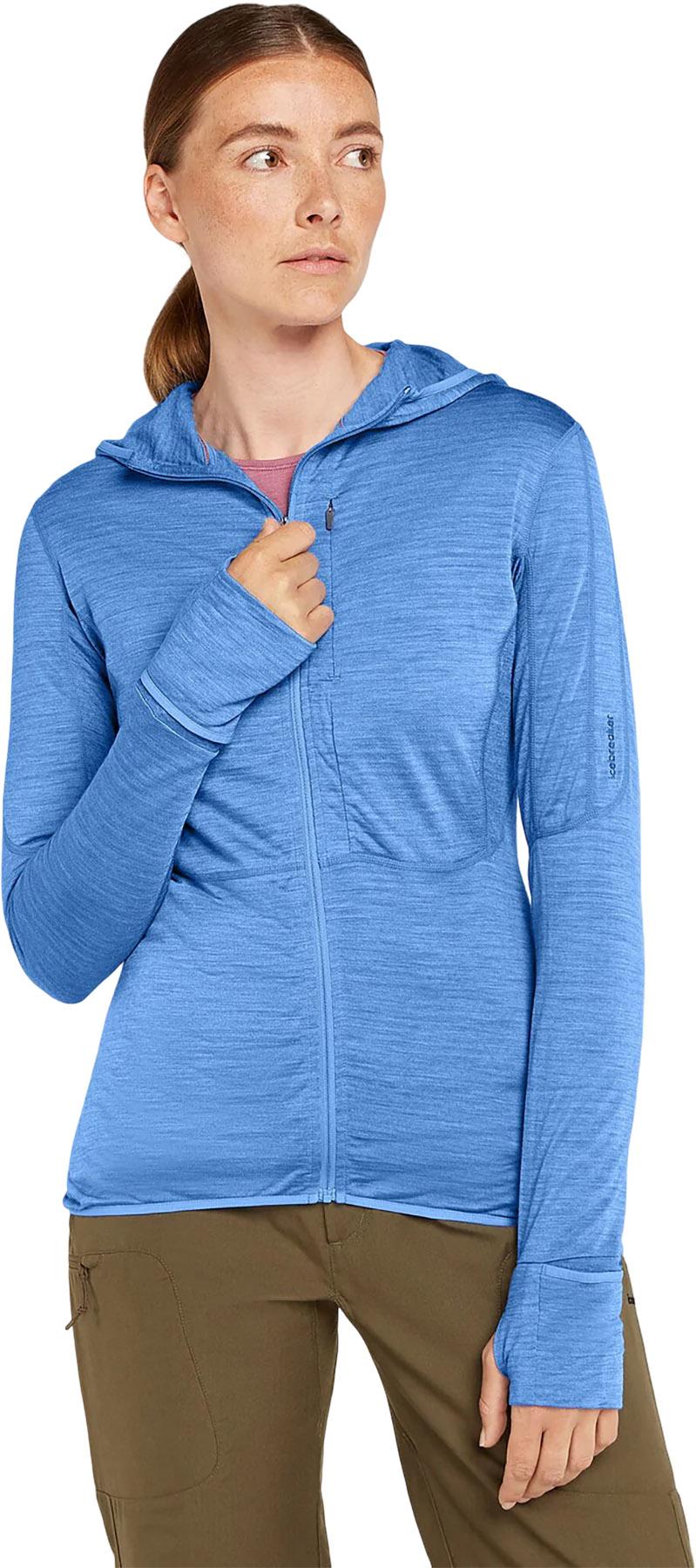 Product image for 200 RealFleece Descender Merino Blend Zip Hoodie - Women's