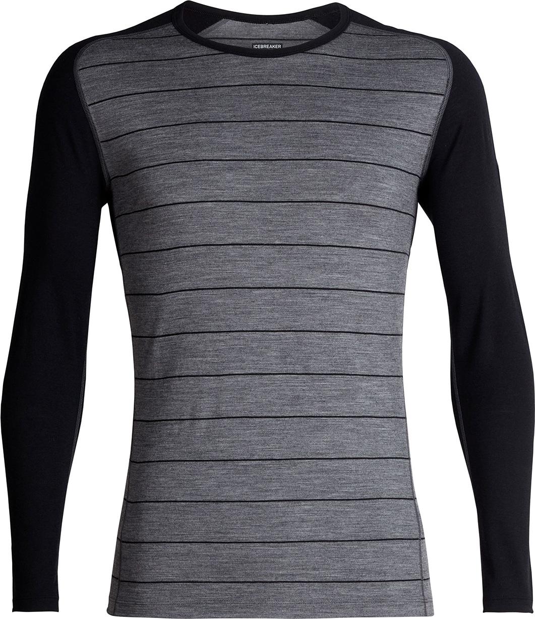 Product gallery image number 1 for product 200 Oasis Deluxe Raglan Long Sleeve Crewe - Men's