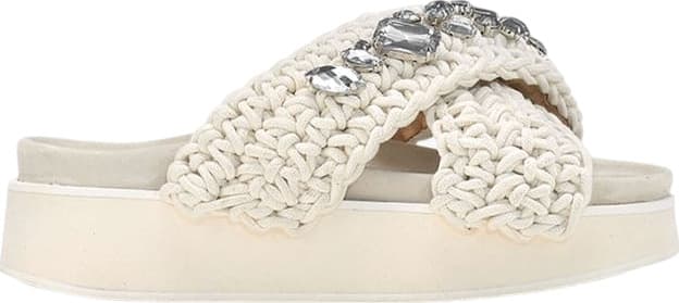 Product gallery image number 1 for product Woven Stones Platform Sandals - Women's