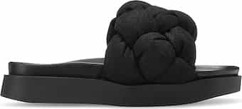 Image de produit pour Sandales surdimensionnées et tressées en lin - Femme