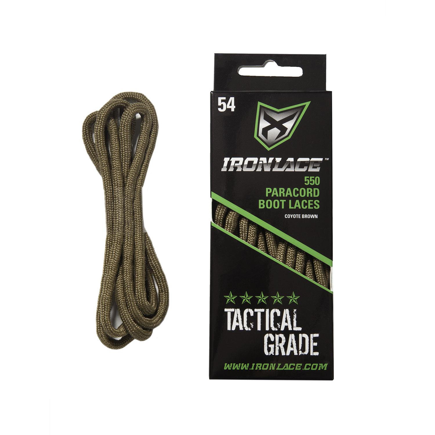 Product gallery image number 1 for product IRONLACE™ Paracord Boot Laces 54